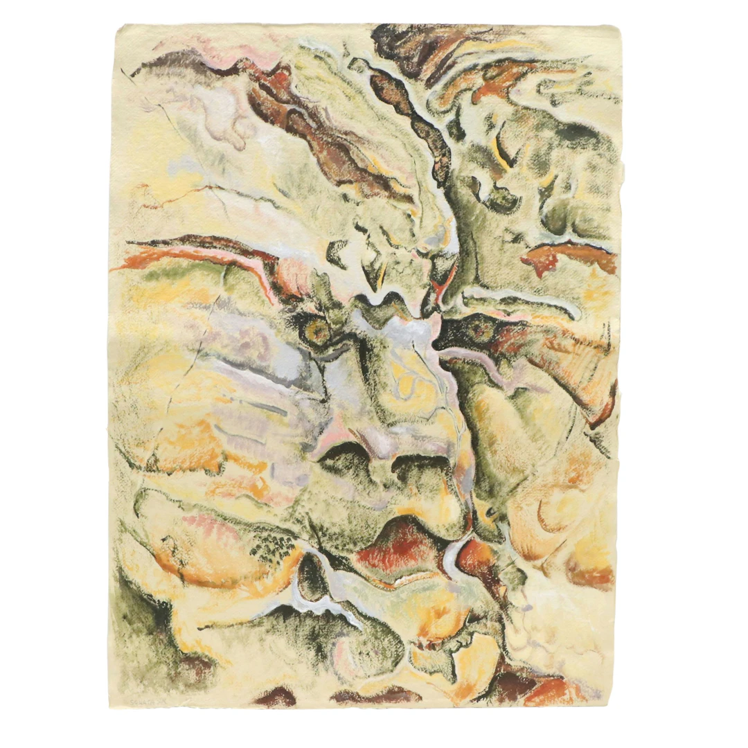 Rosemarie Bloch Acrylic Painting "Sonata XX" 2005