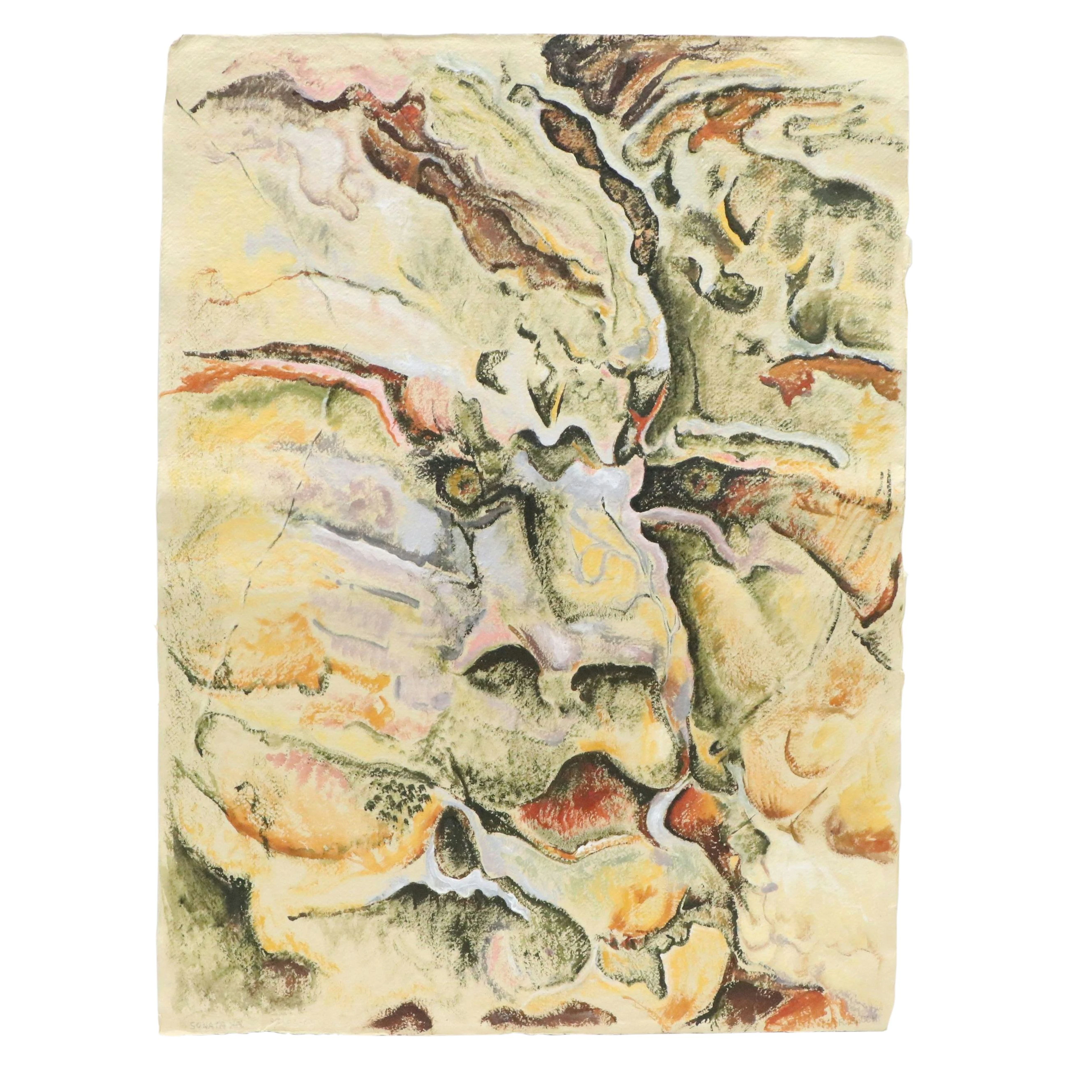 Rosemarie Bloch Acrylic Painting "Sonata XX" 2005