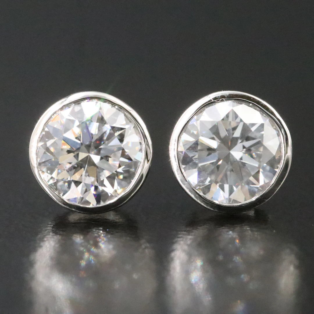 14K 2.12 CTW Lab Grown Diamond Stud Earrings