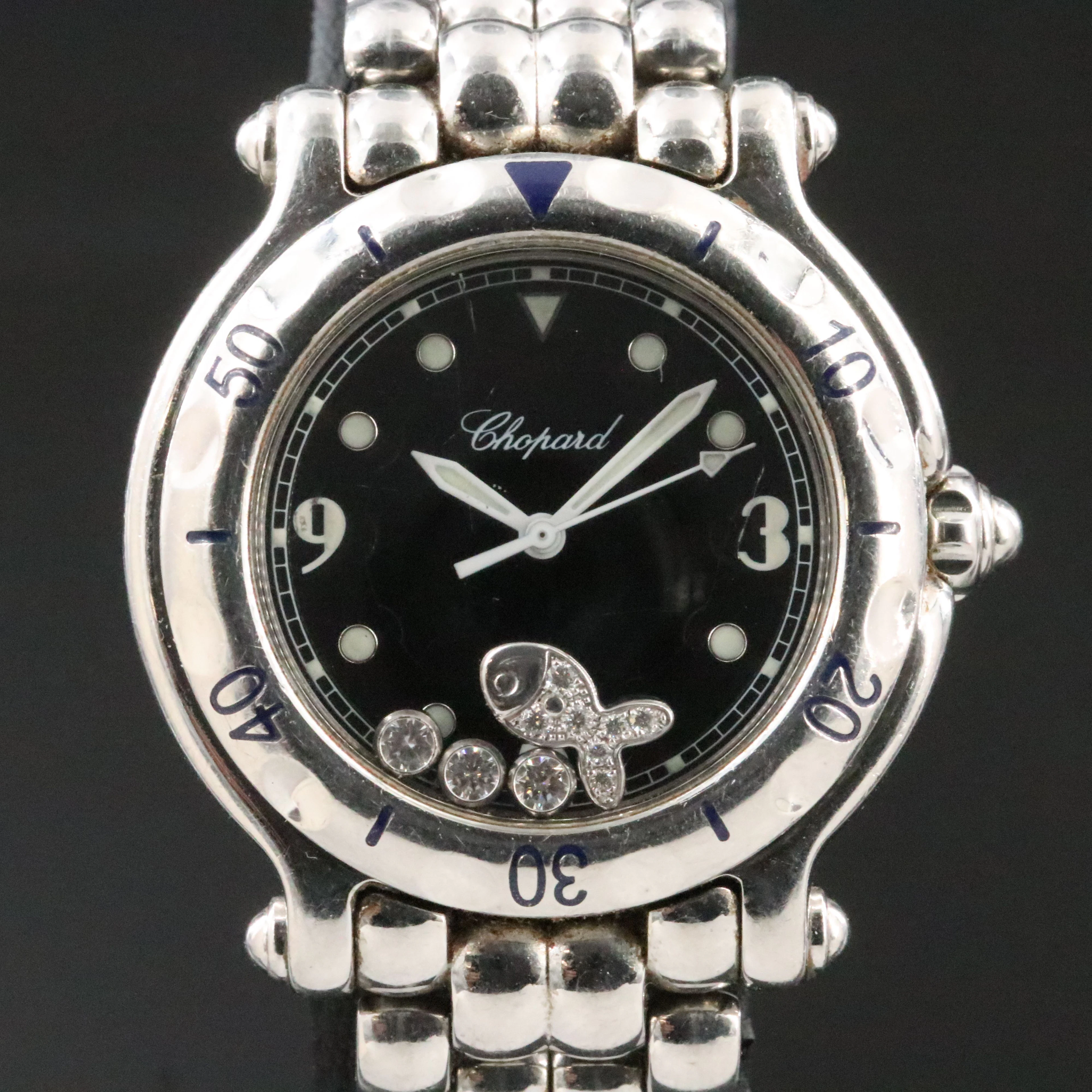 Chopard Happy Sport "Happy Fish" Diamond Watch