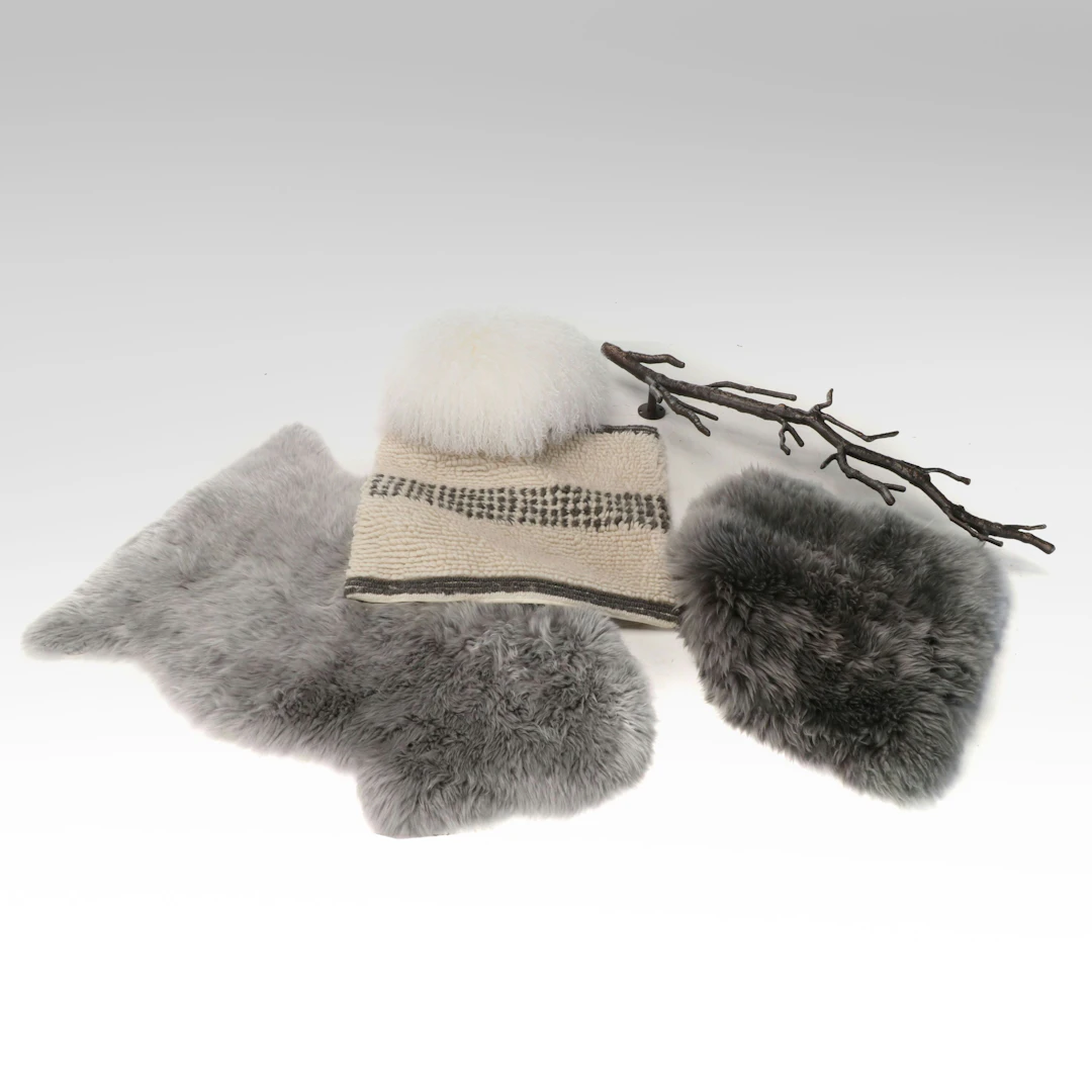 Mongolian Wool Throw Pillow, West Elm Wool Pillow Case, and More Décor