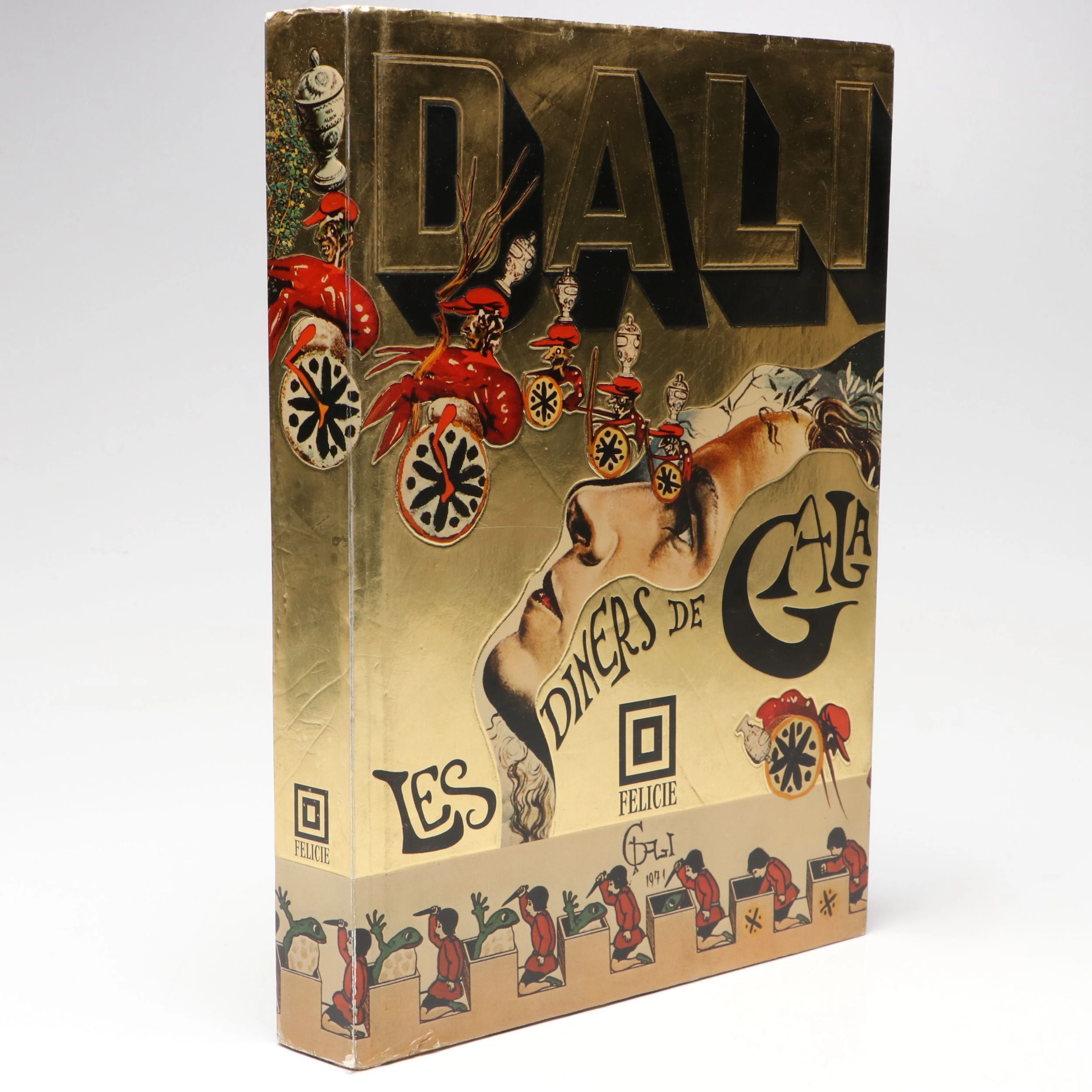 First Edition "Les dîners de Gala" by Salvador Dalí, 1973