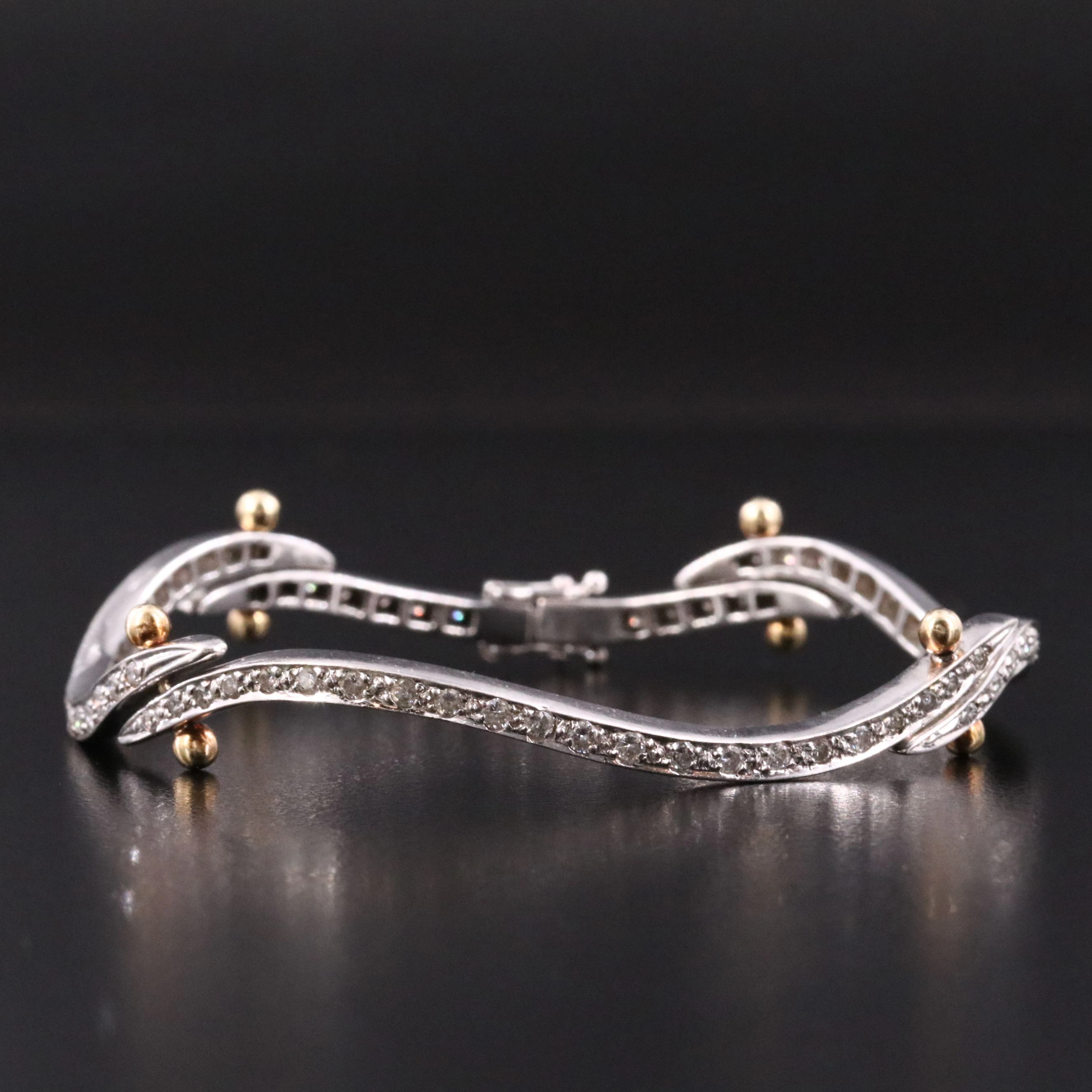 14K 1.75 CTW Diamond Bracelet