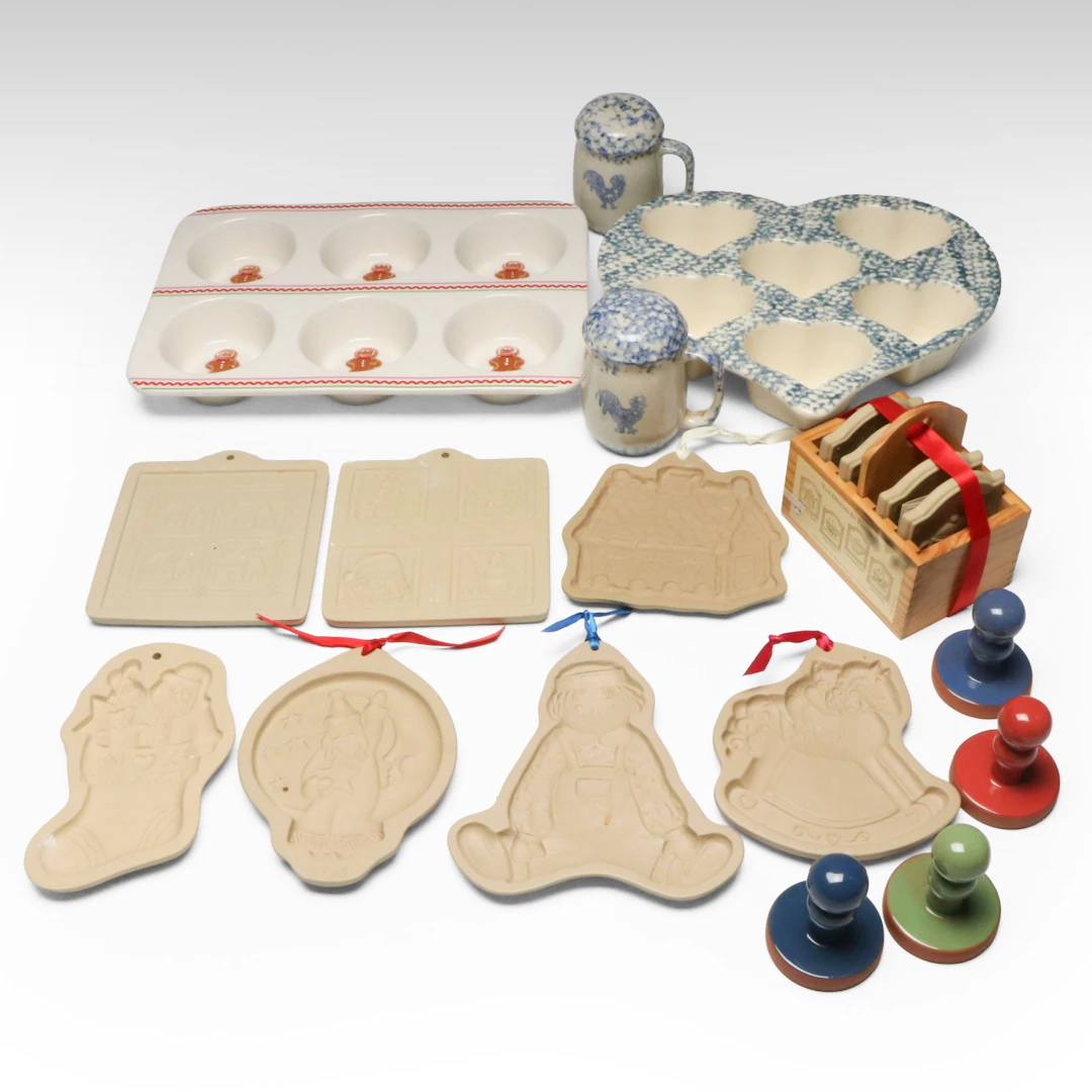 Brown Bag Cookie Art Holiday Cookie Molds with More Bakeware