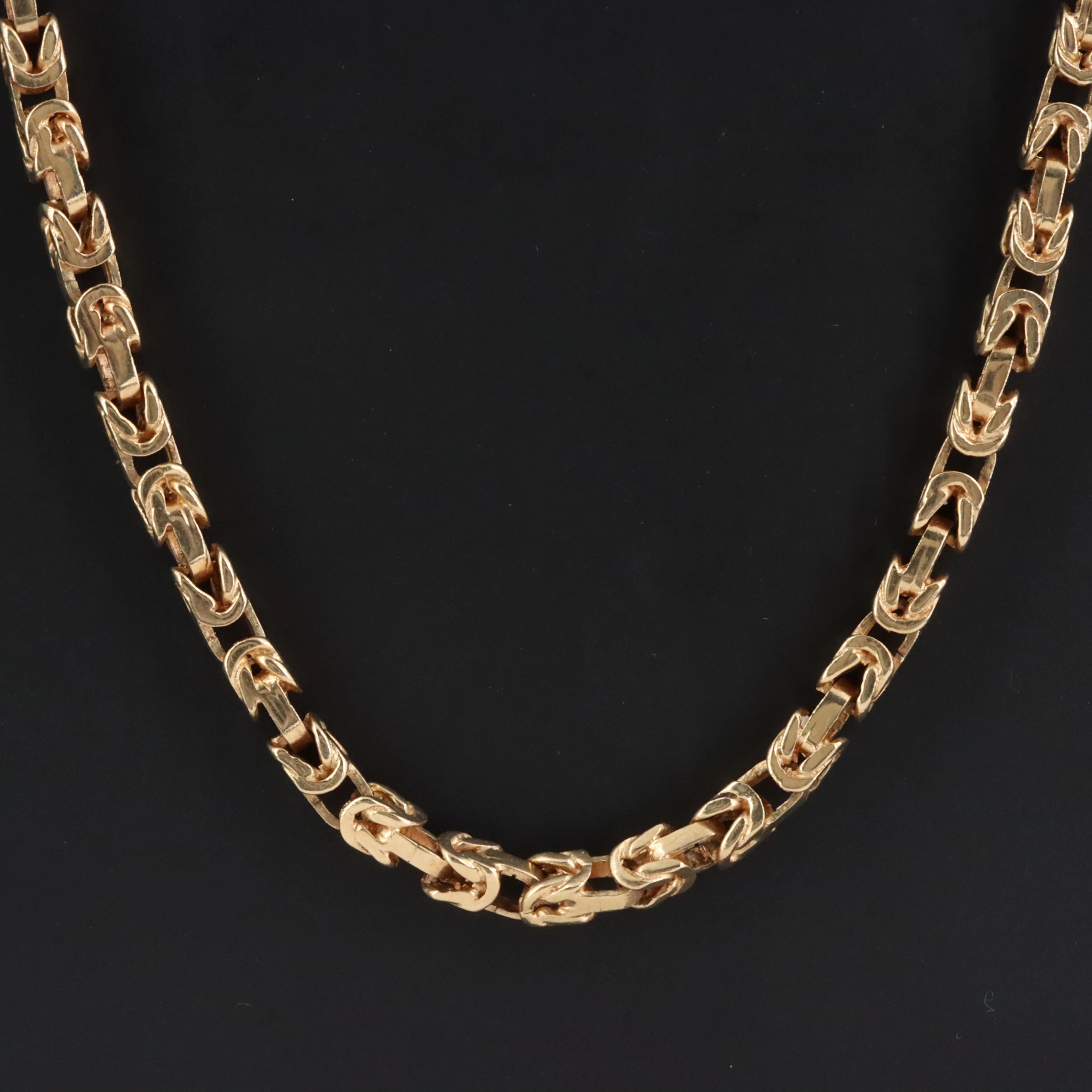 14K Byzantine Chain Necklace