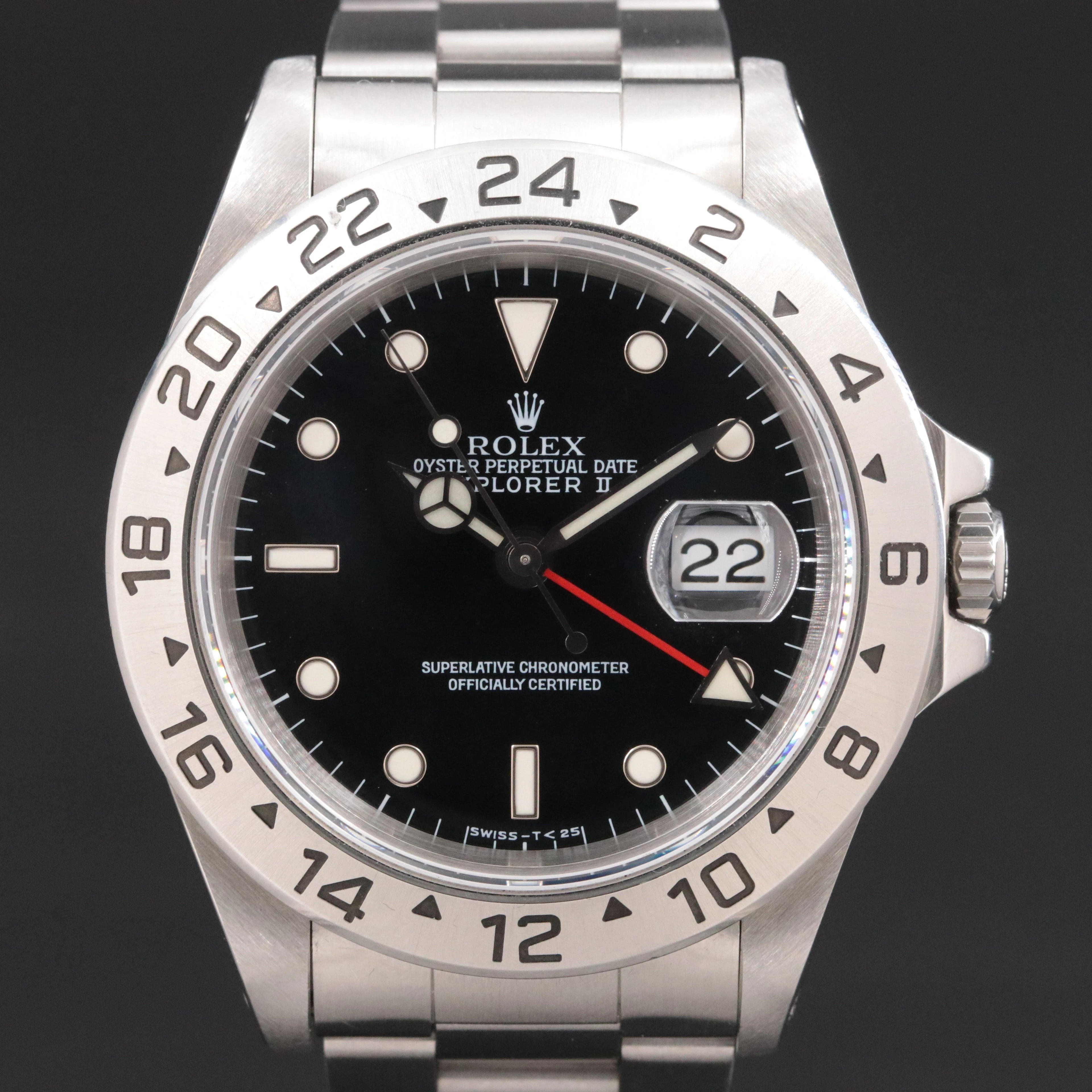 Rolex Explorer II 16570 40mm Steel Watch c.1993
