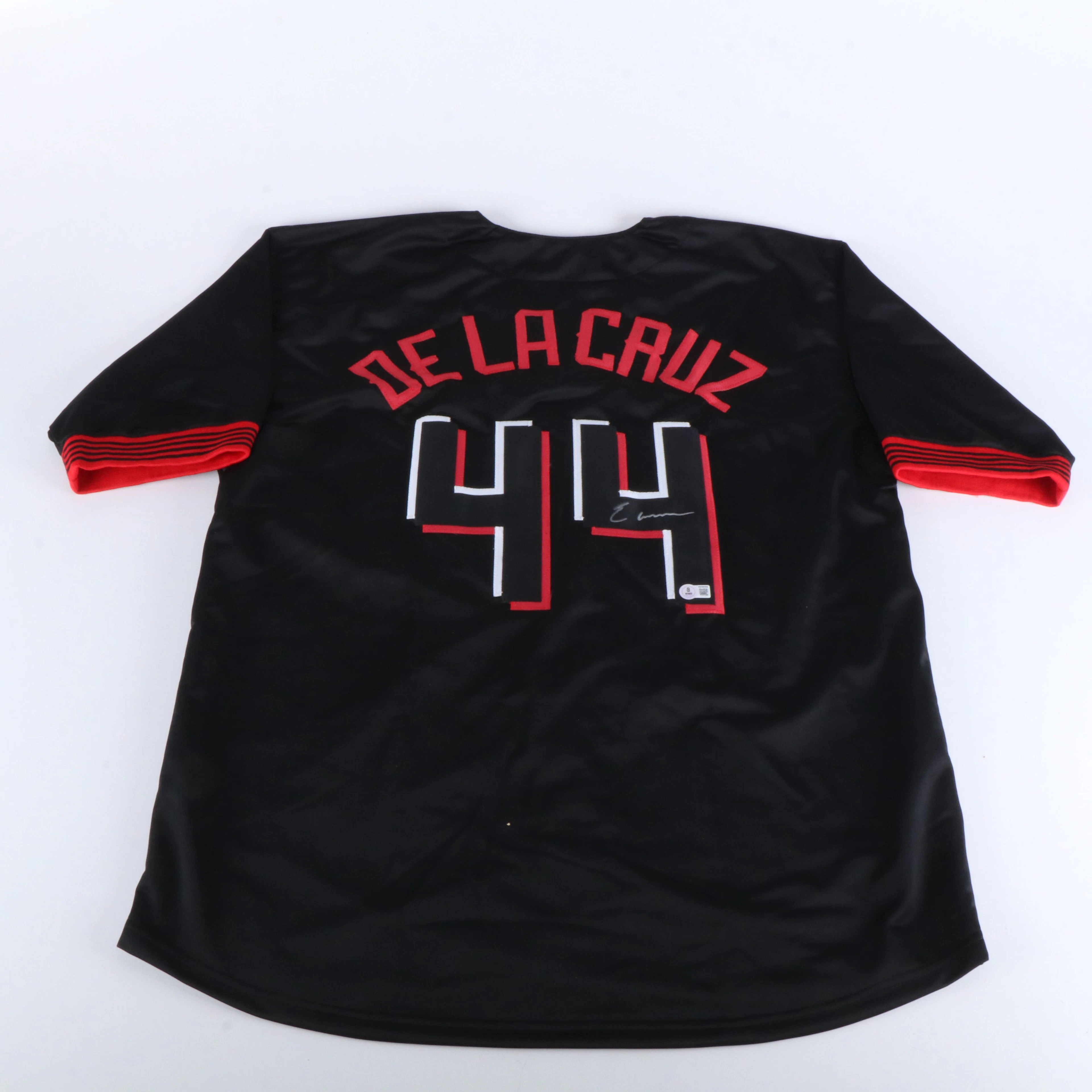 Elly De La Cruz Signed Cincinnati Reds Baseball Jersey, Beckett