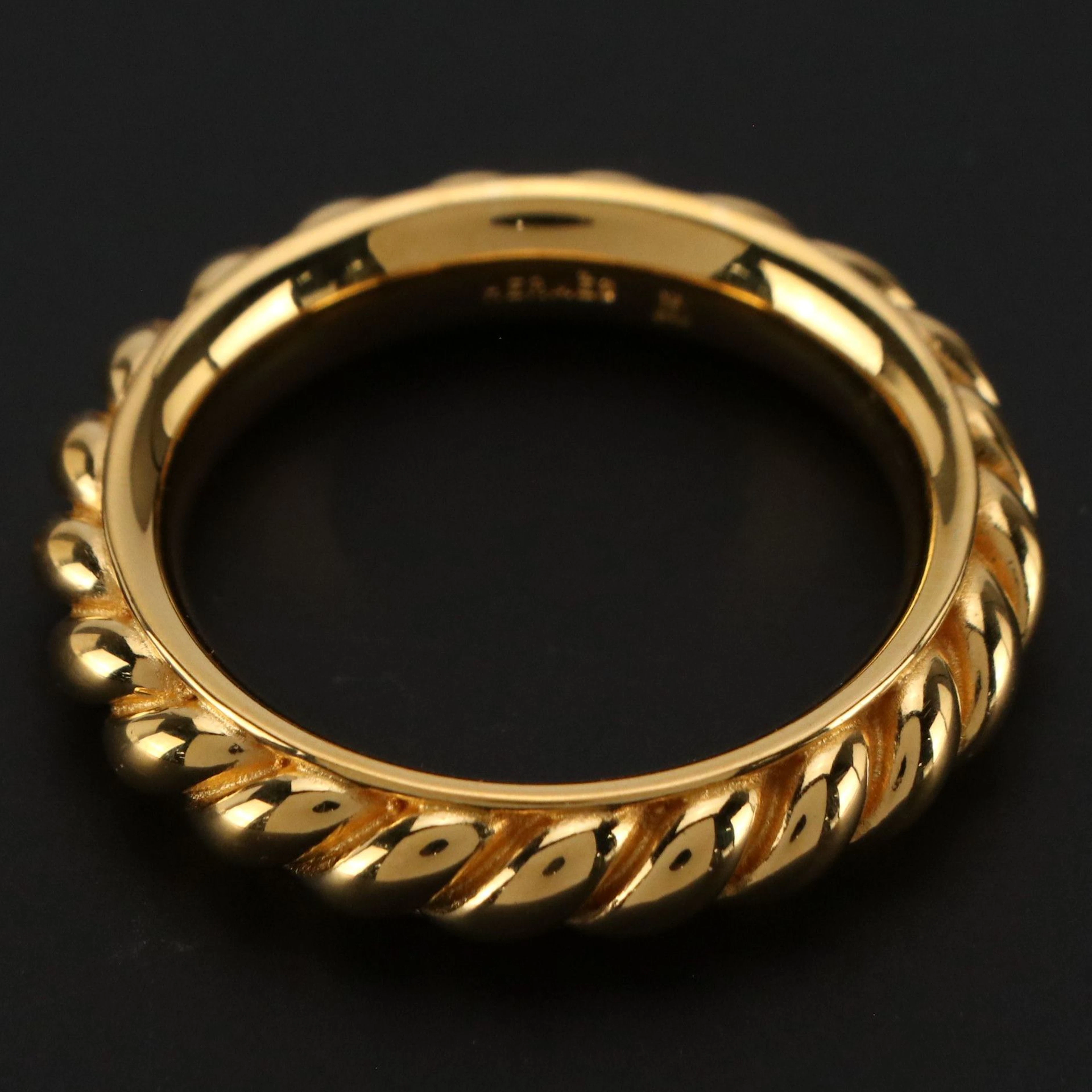 Hermès Rope Edge Scarf Ring