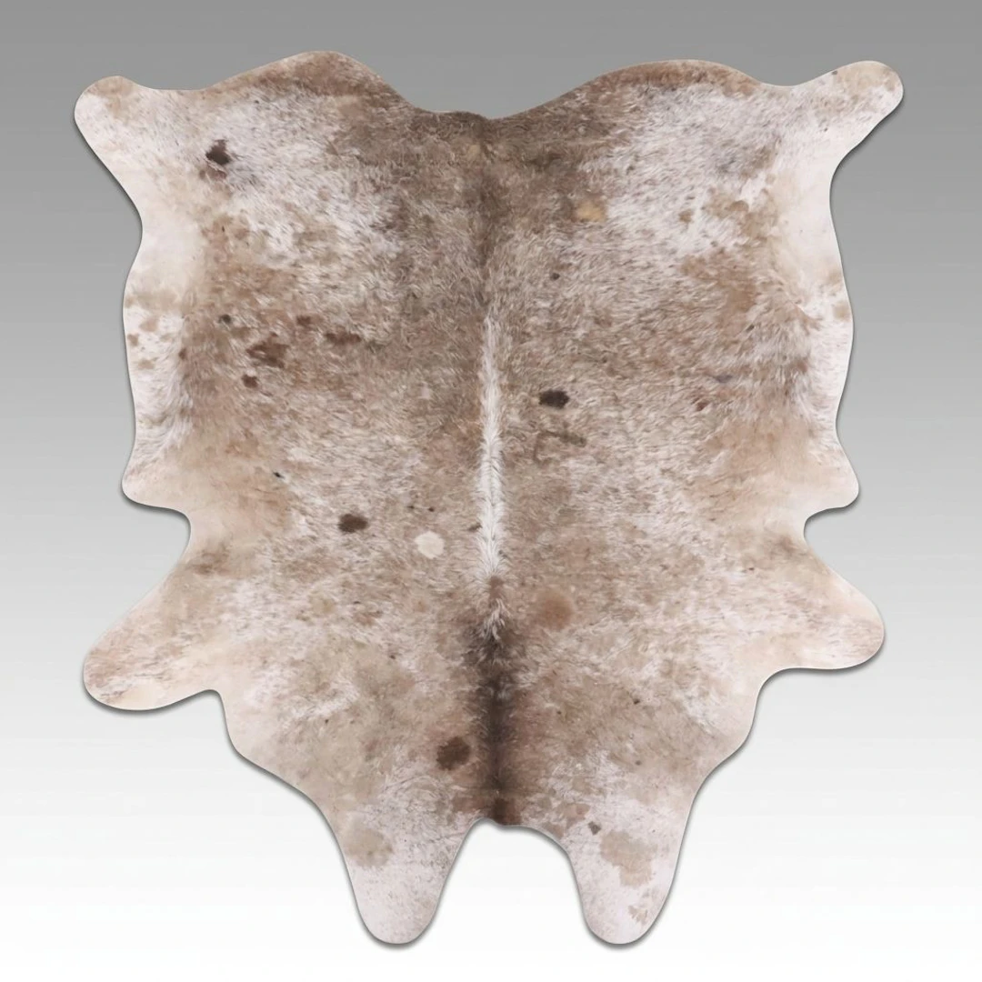 7' x 7'7 Brazilian Tanned Cowhide Area Rug