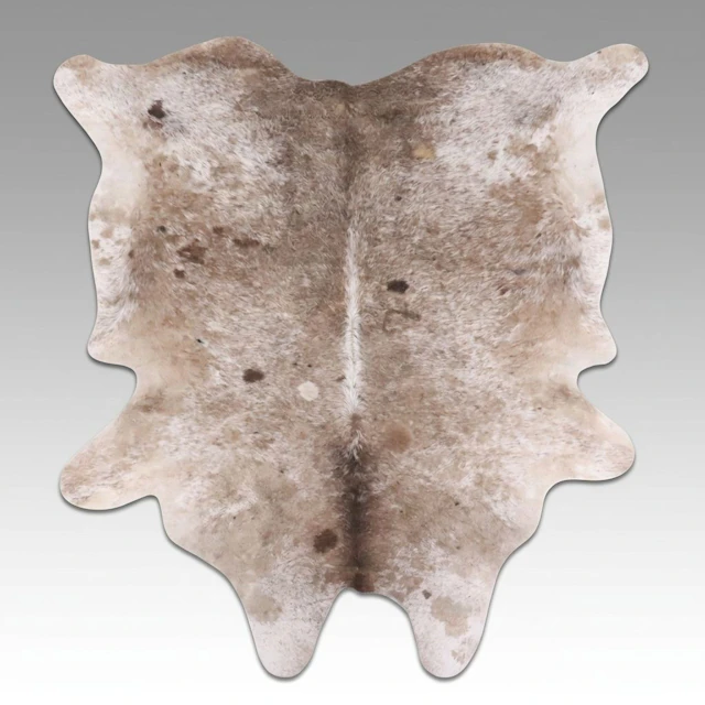 7' x 7'7 Brazilian Tanned Cowhide Area Rug
