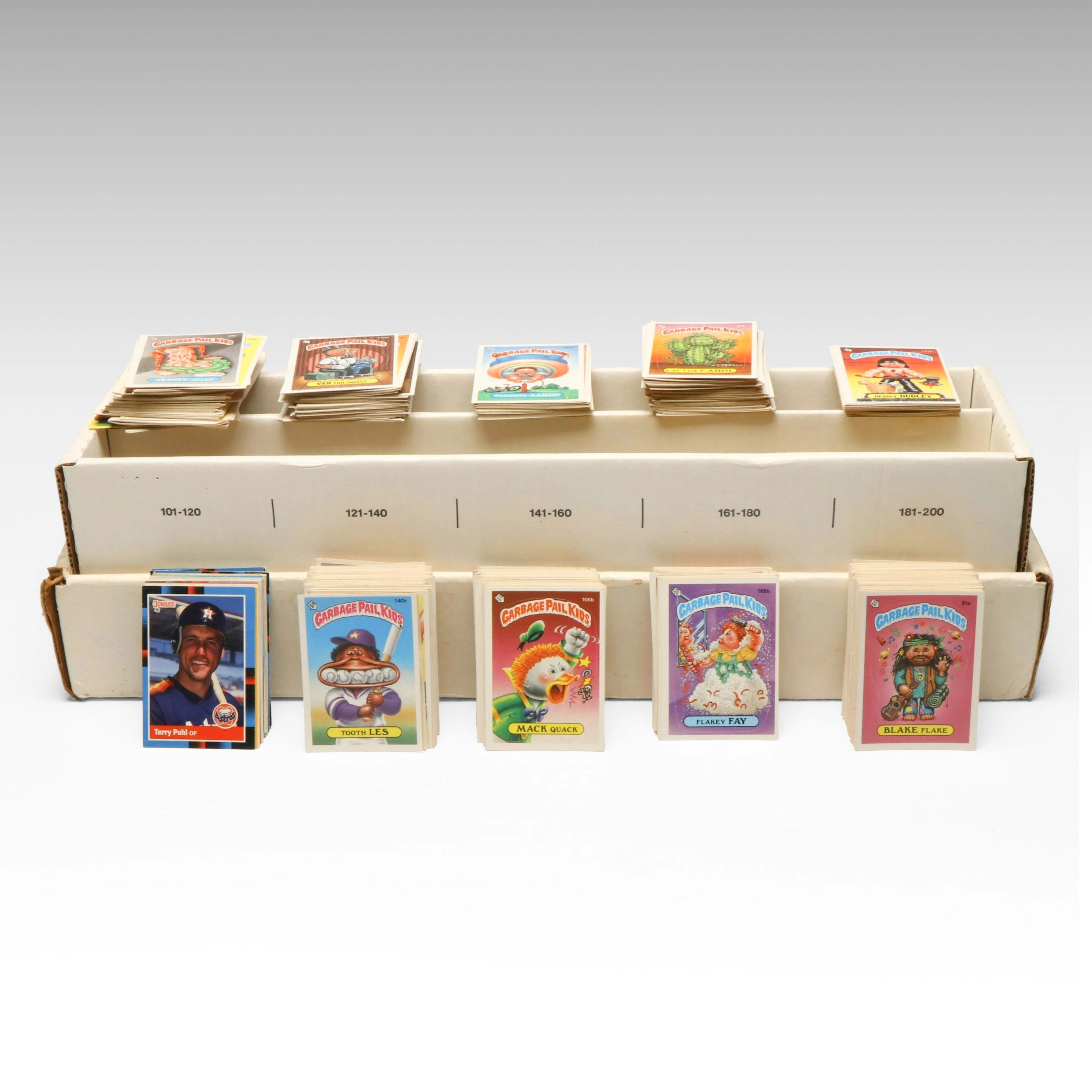 Garbage Pail Kids and Baseball Card Collection, Late 20th Century