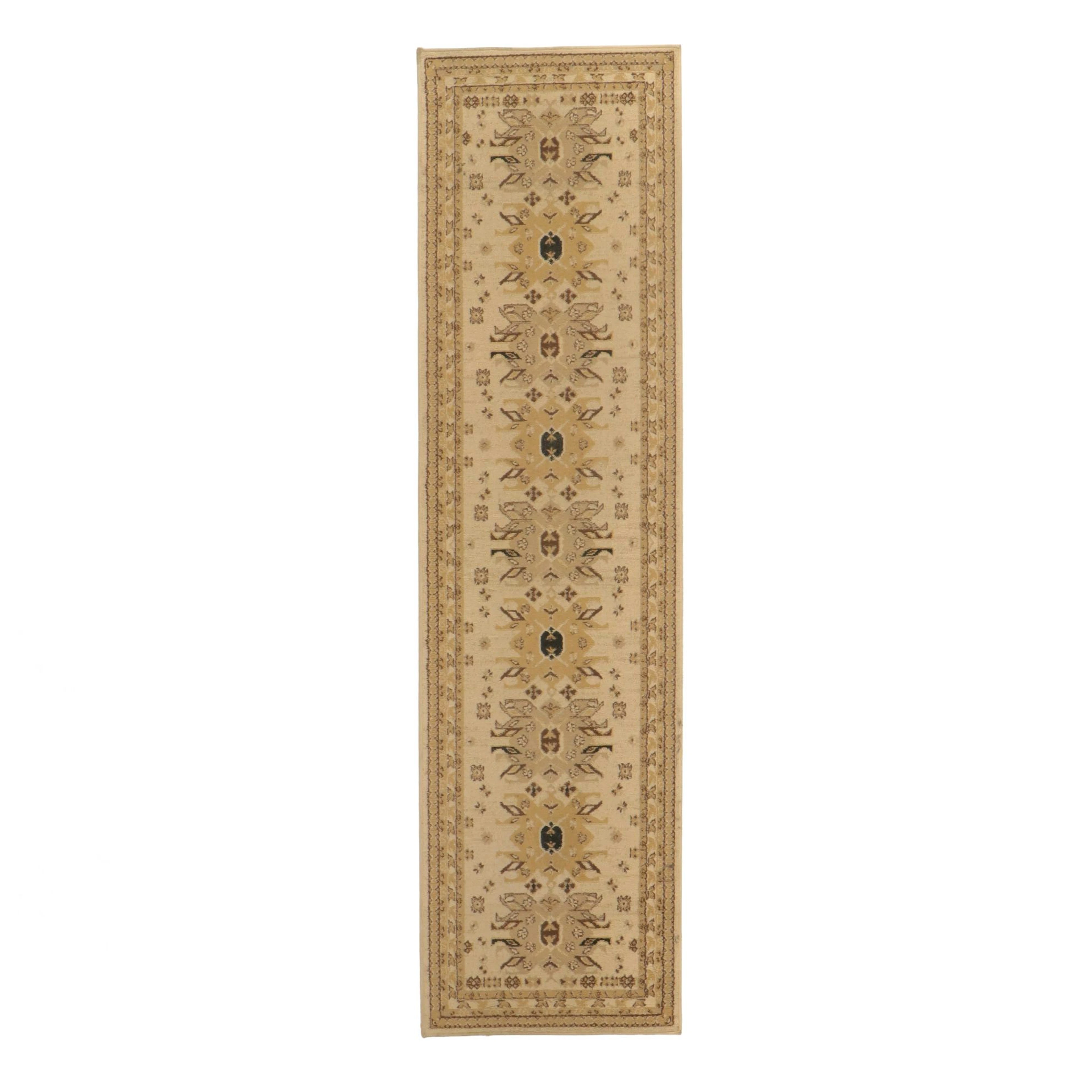 2'8 x 10' Machine Made Unique Loom Heriz Collection Carpet Runner