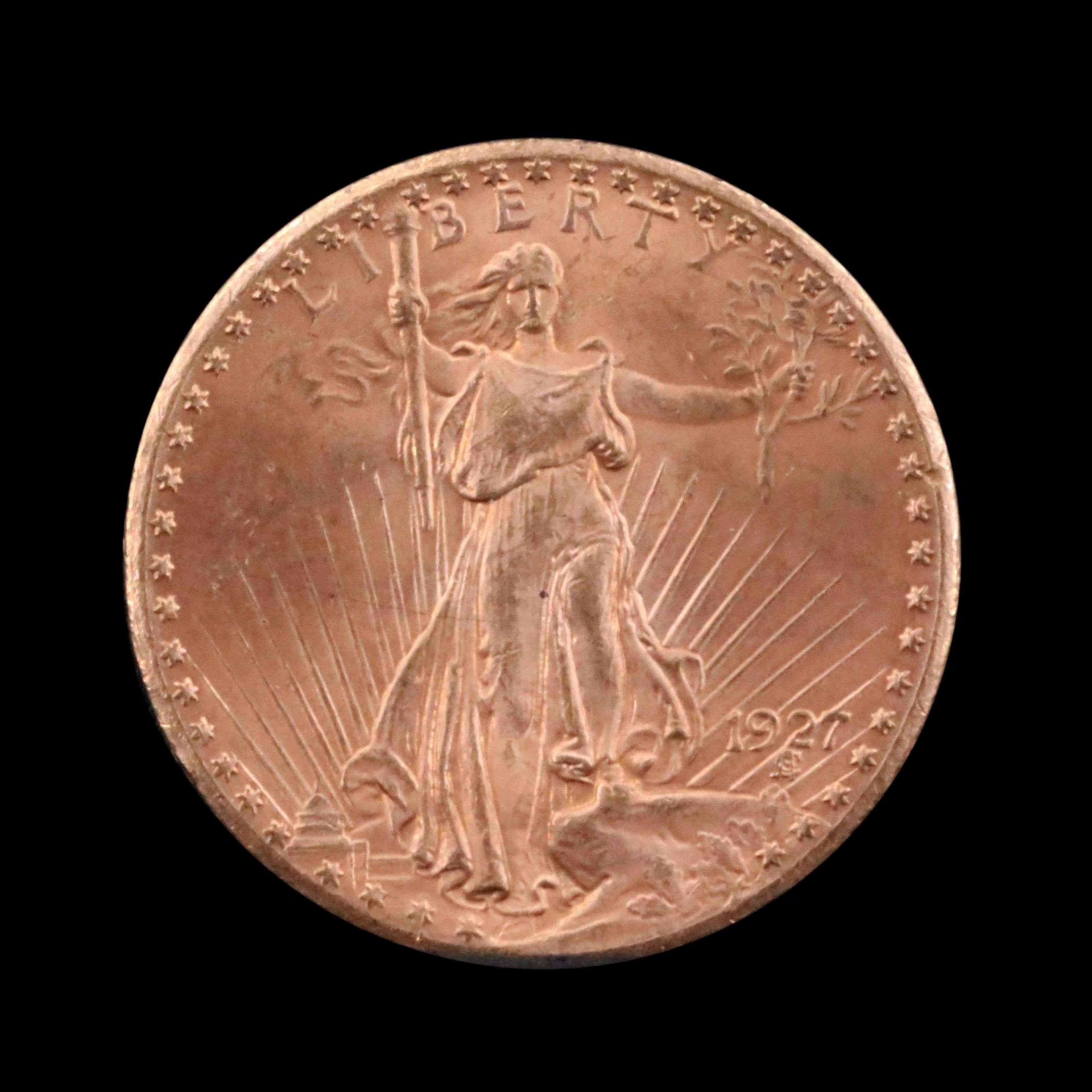 1927 Saint-Gaudens $20 Gold Coin