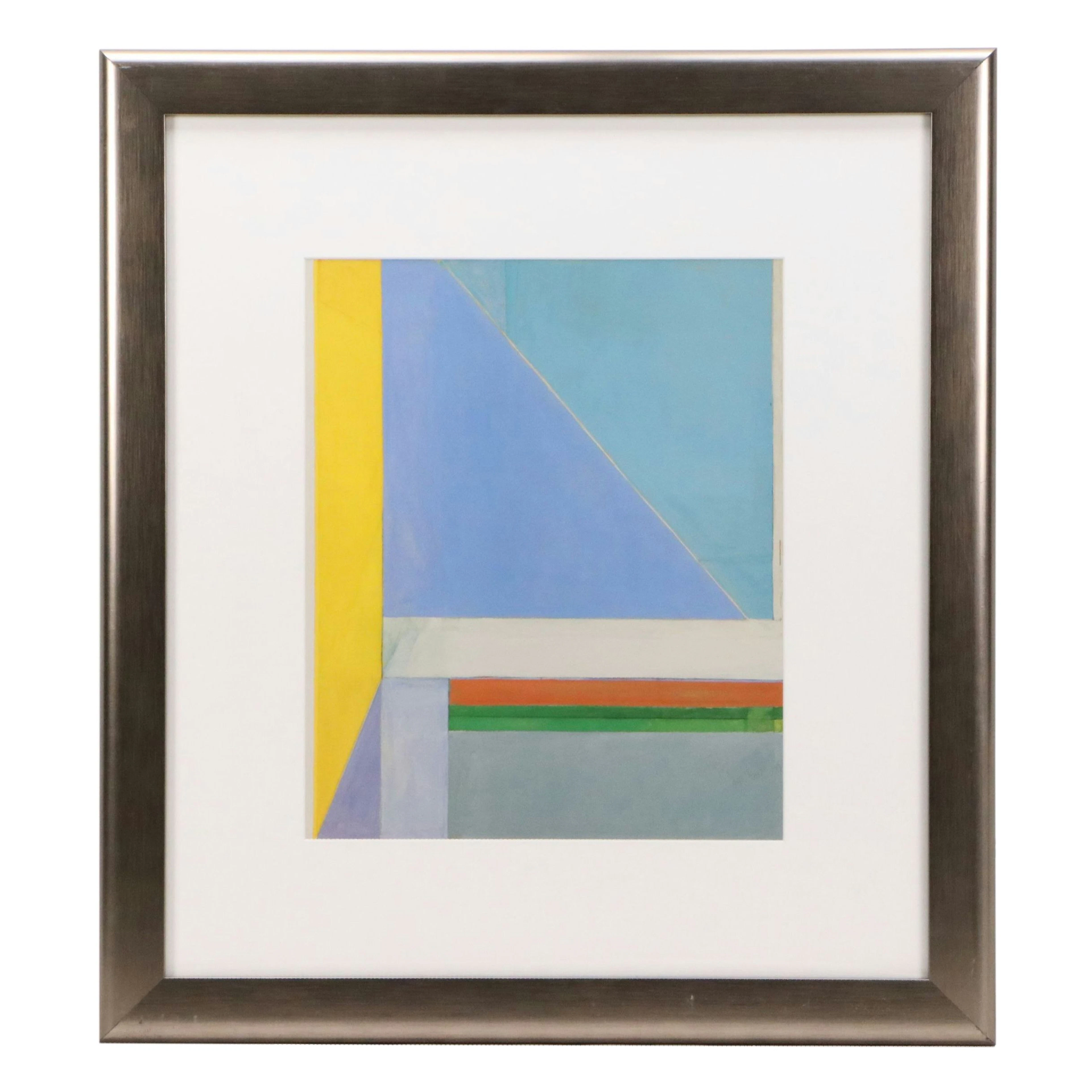 After Richard Diebenkorn Abstract Offset Lithograph "Ocean Park #29"
