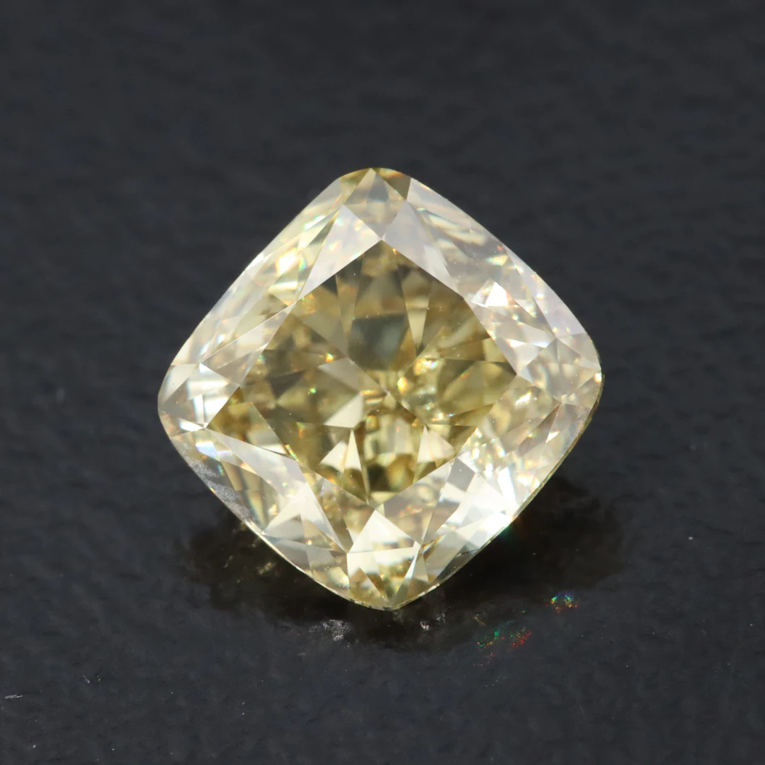 Loose 2.03 CT Fancy Yellow Lab Grown Diamond