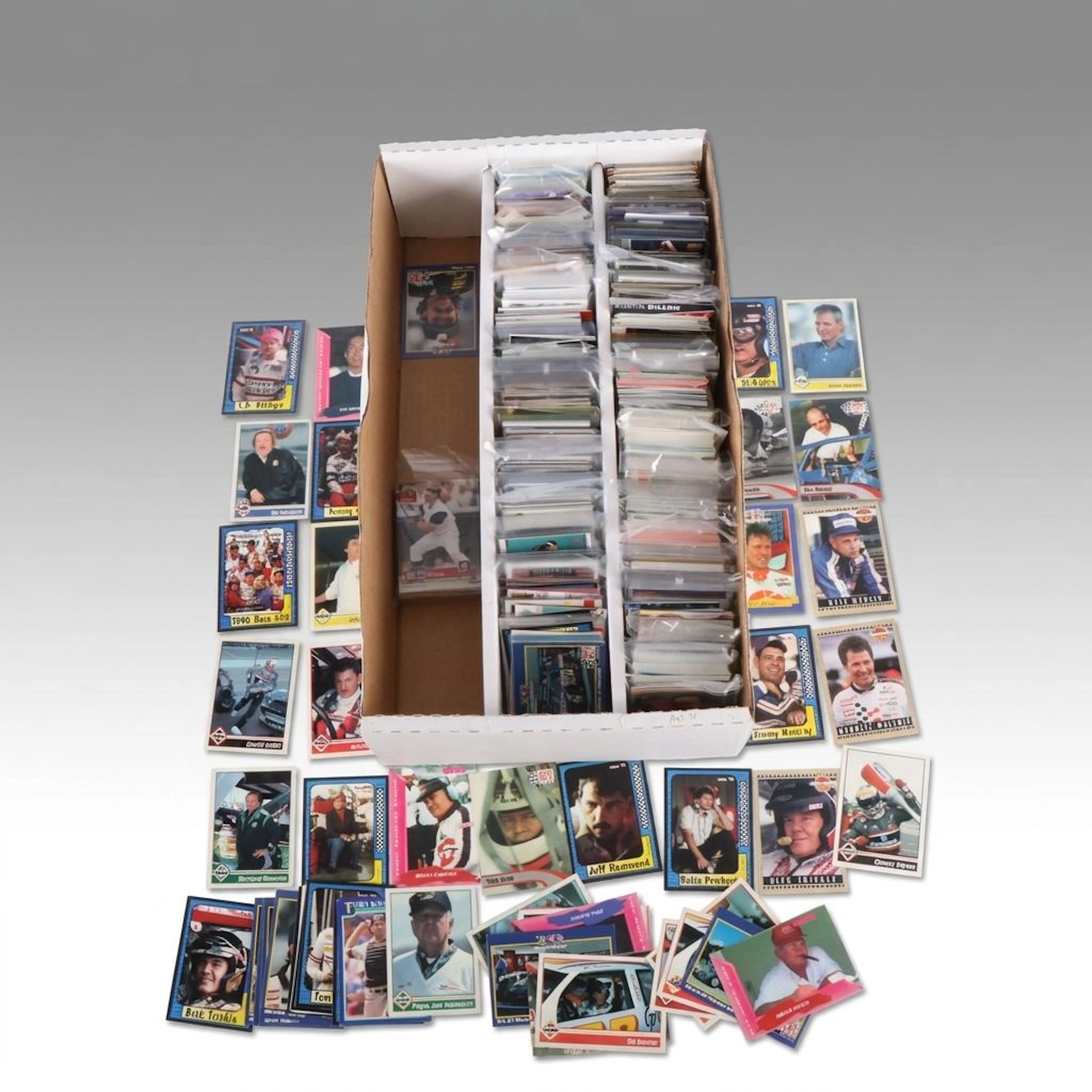 Large Group of 1980s to 2000s Baseball, Football and Basketball Cards