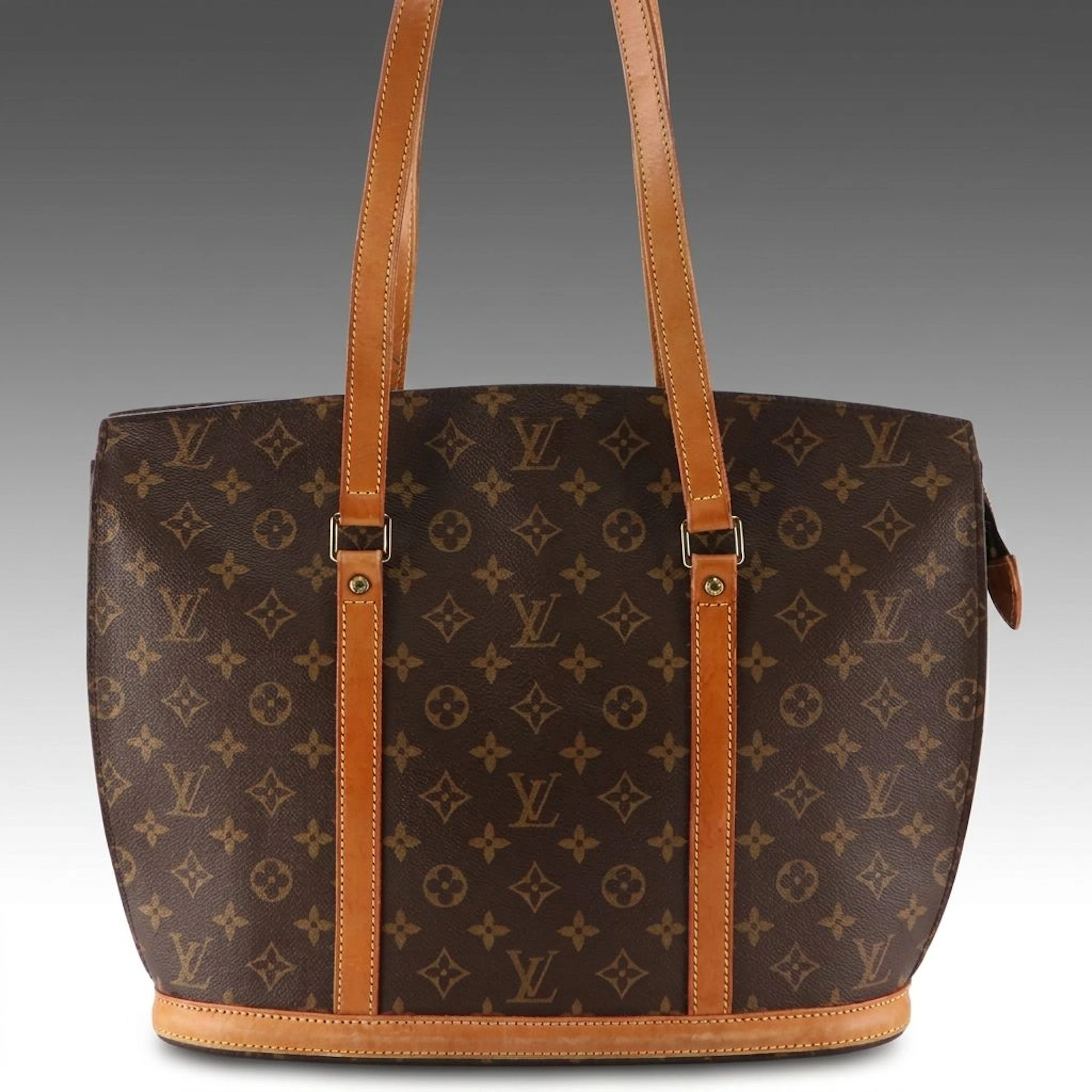 Louis Vuitton Babylone Zip Tote Bag in Monogram Canvas and Leather