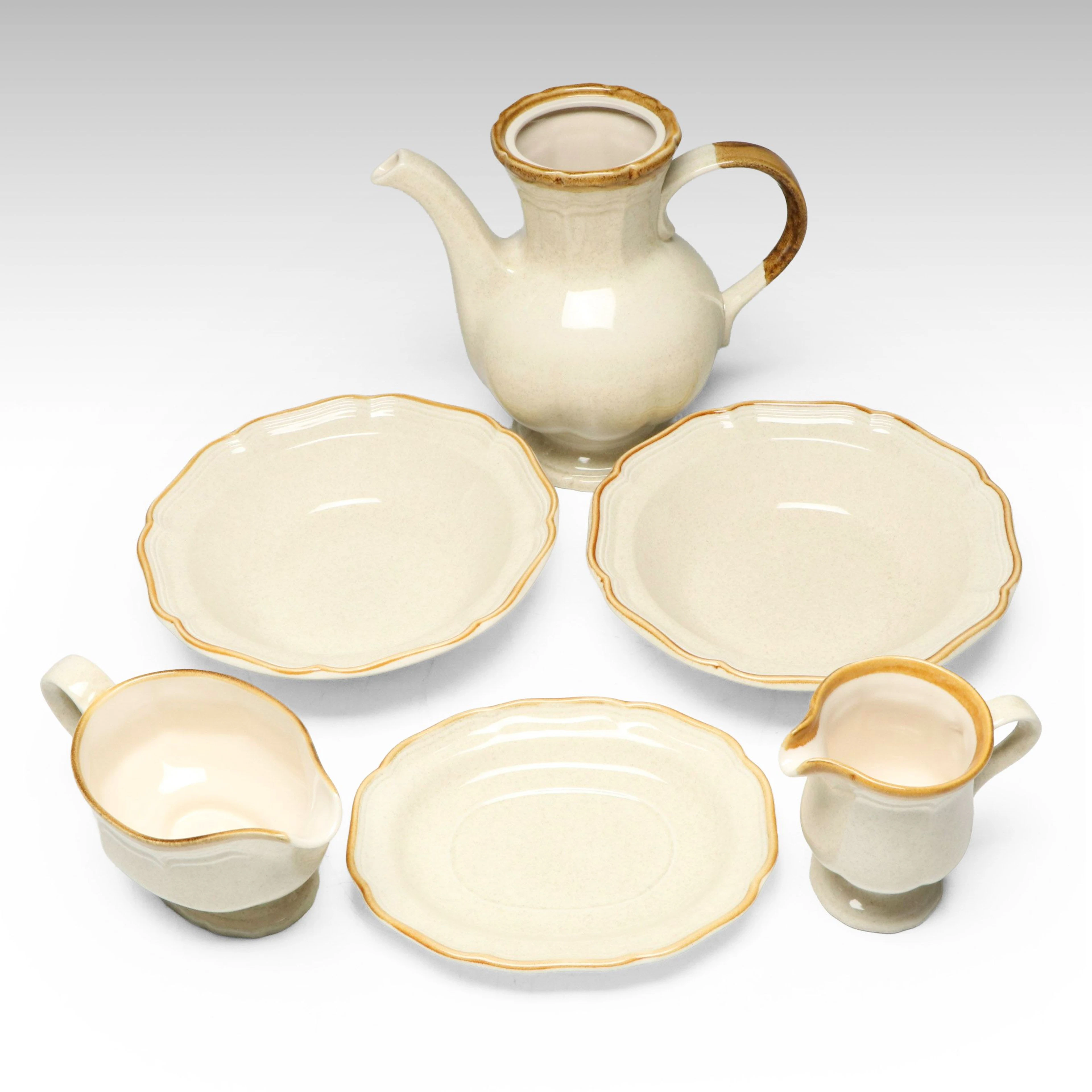 Mikasa "Garden Club" Serving Bowls and More Tableware, 1970s