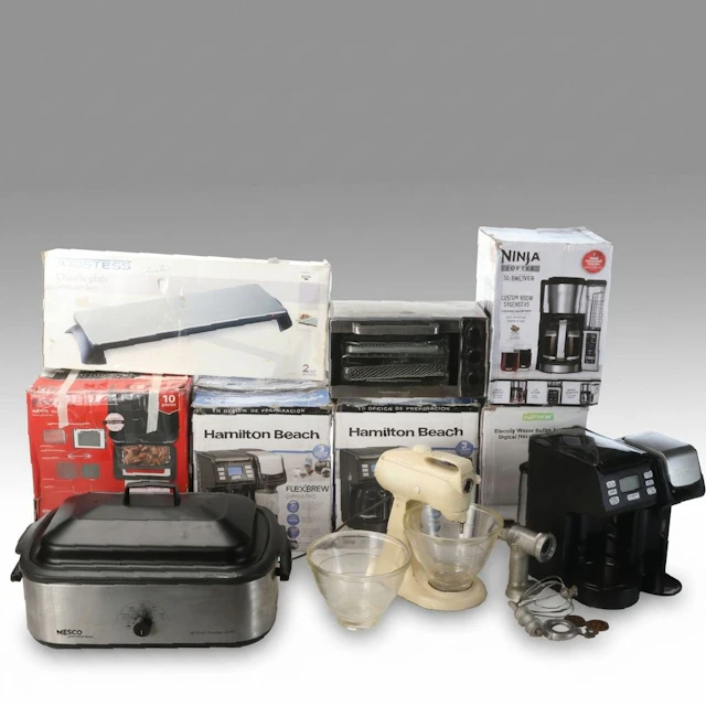 Instant Air Fryer Oven, Nesco Roaster, Toastess Warming Tray and More