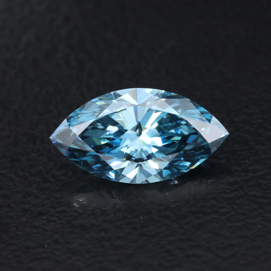 Loose 2.42 CT Fancy Blue Lab Grown Diamond