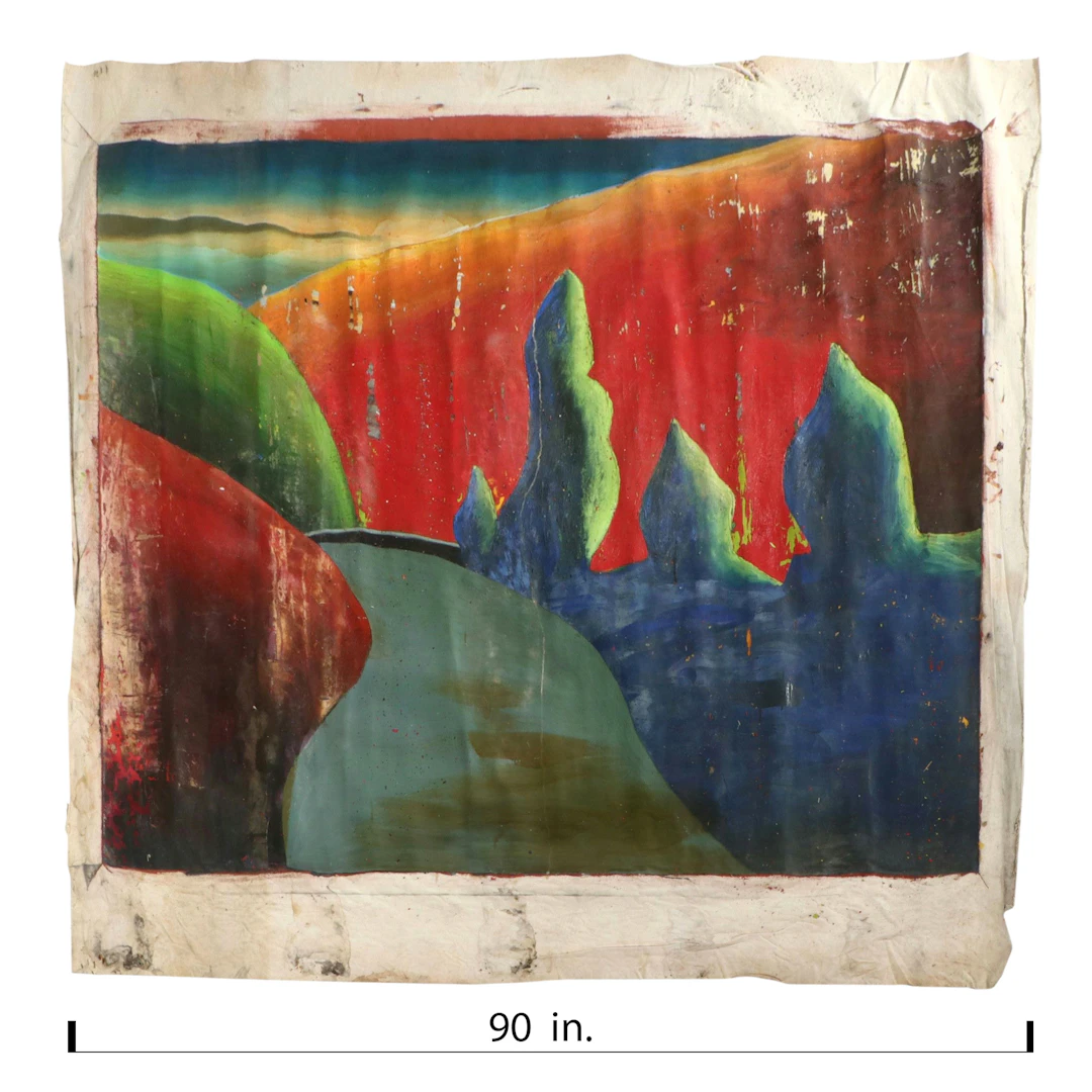 Howard Storm Monumental Acrylic Painting on Canvas