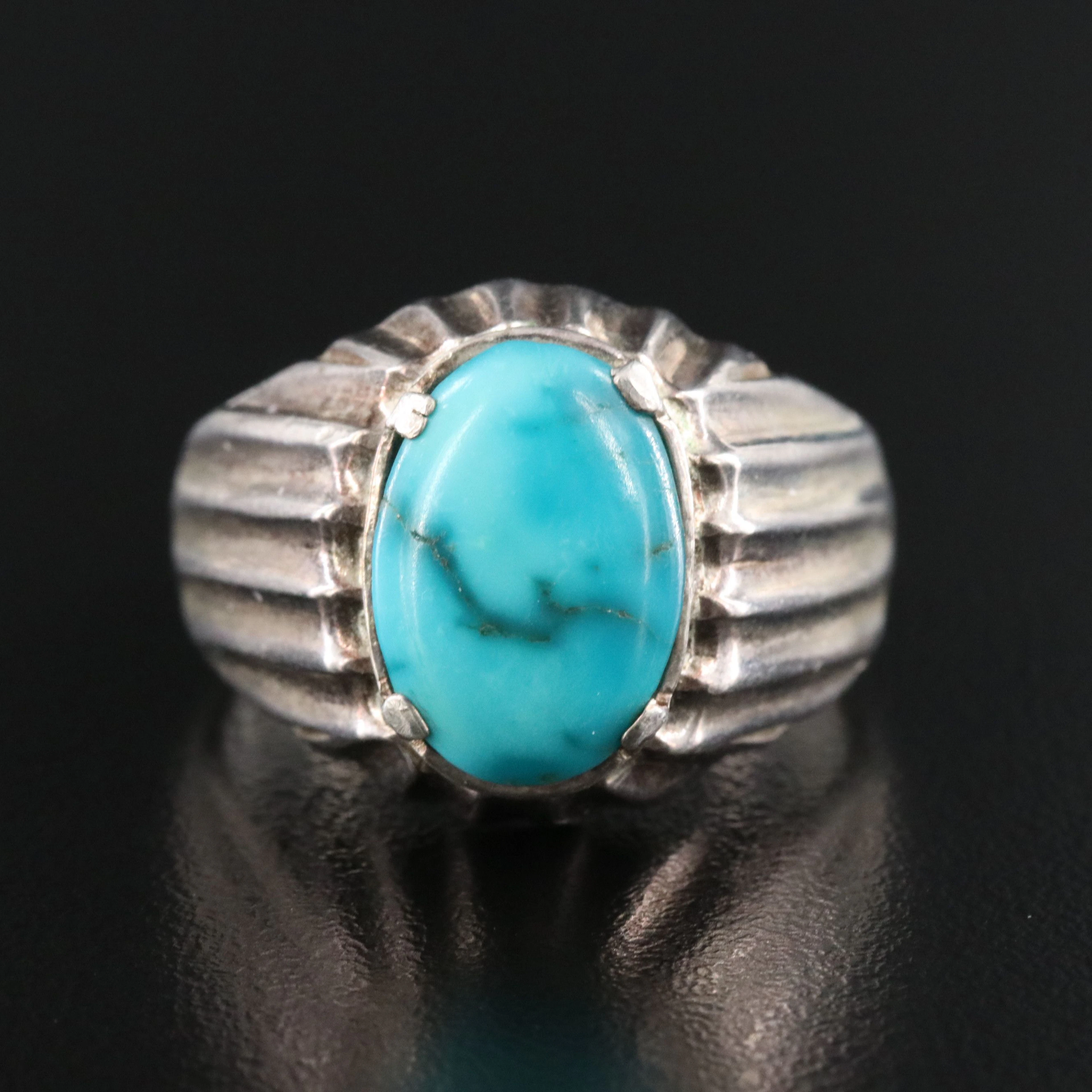 Sterling Howlite Ring