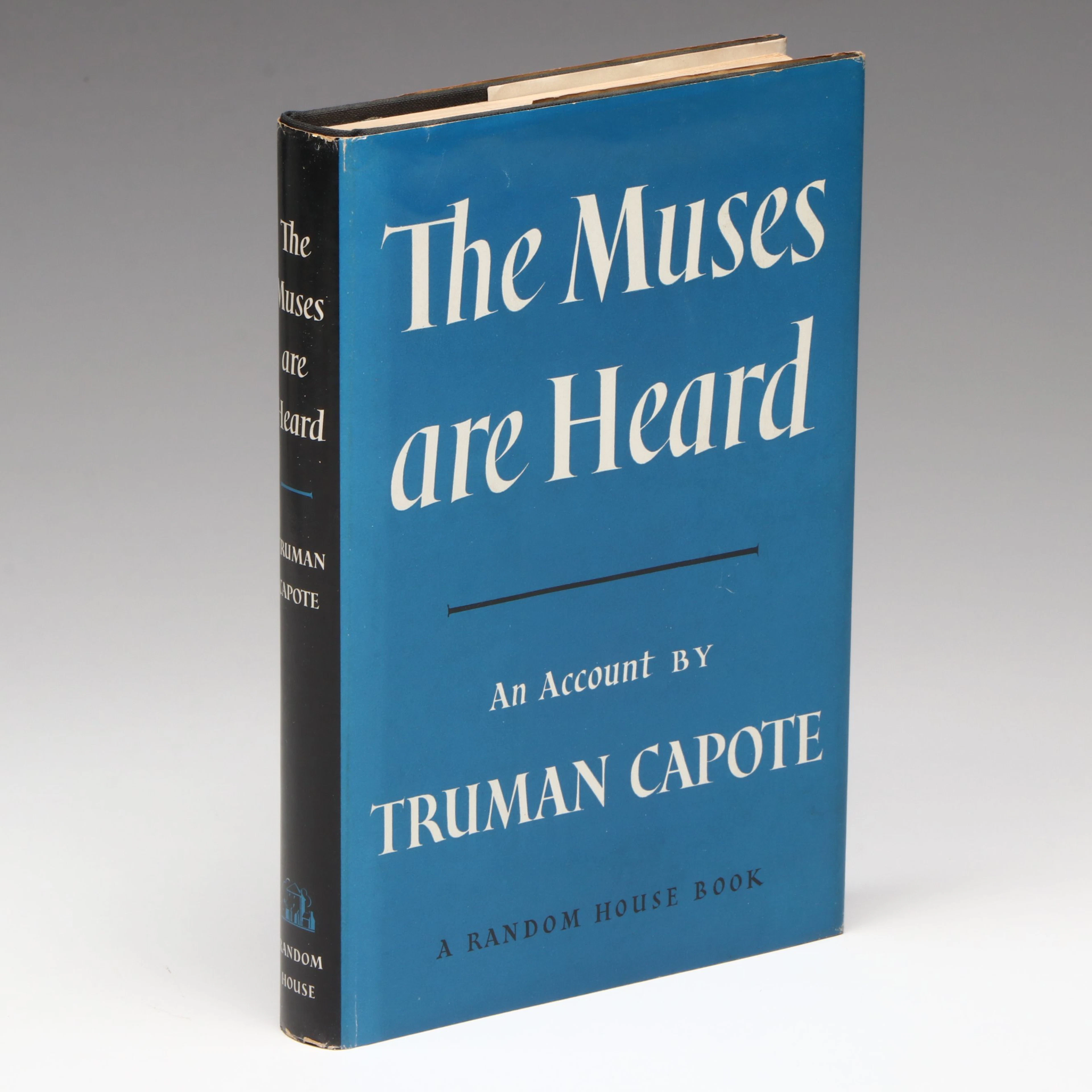 First Printing "The Muses Are Heard" by Truman Capote, 1956