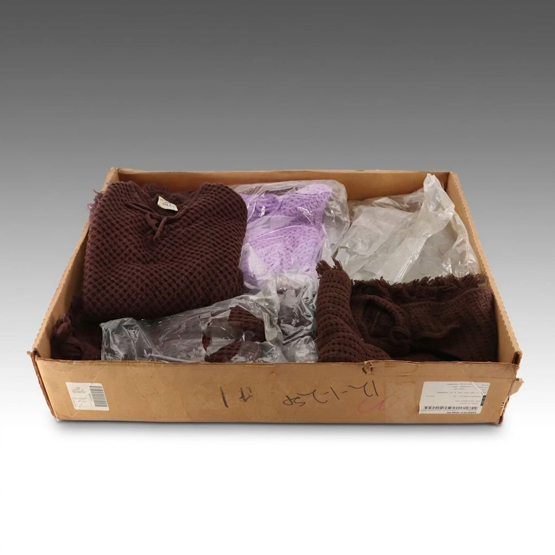 Vintage Deadstock Collection of Ponchos and Cardigans From Bel-Ami