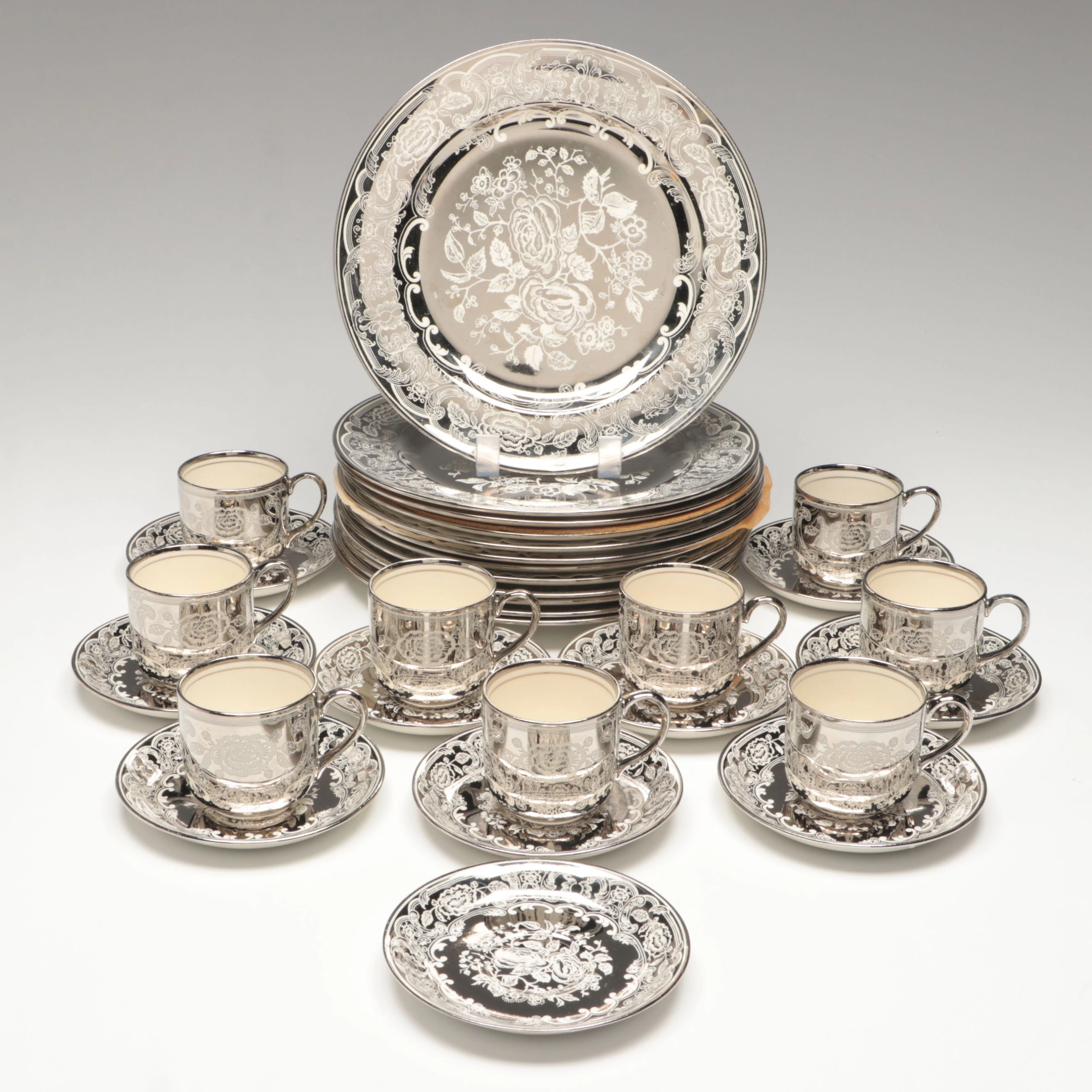 Johnson Brothers "Brighton" Luster Decorated Dinnerware