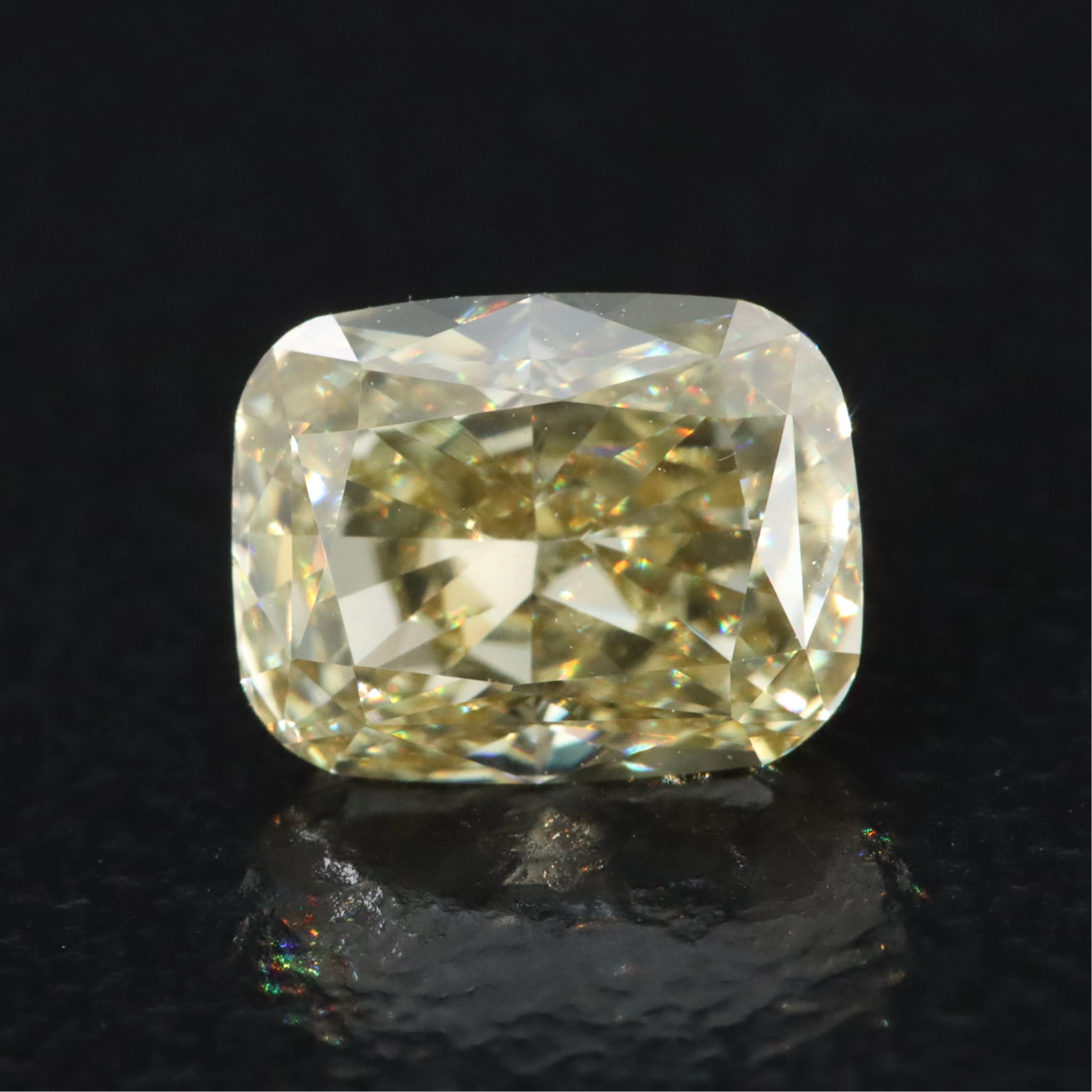 Loose 1.04 CT Fancy Yellow Lab Grown Diamond