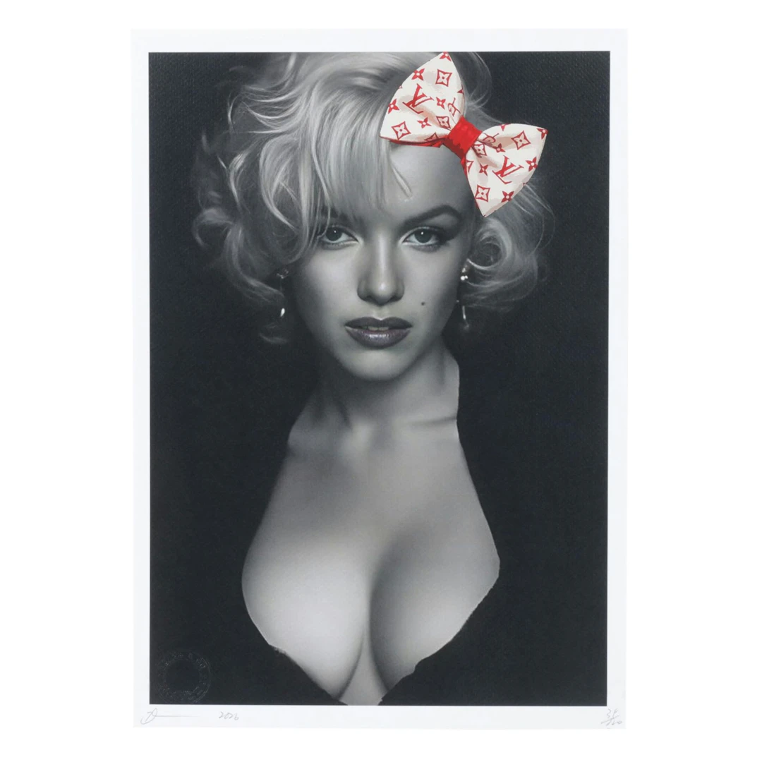 Death NYC Pop Art Graphic Print Homage to Marilyn Monroe x Louis Vuitton, 2026