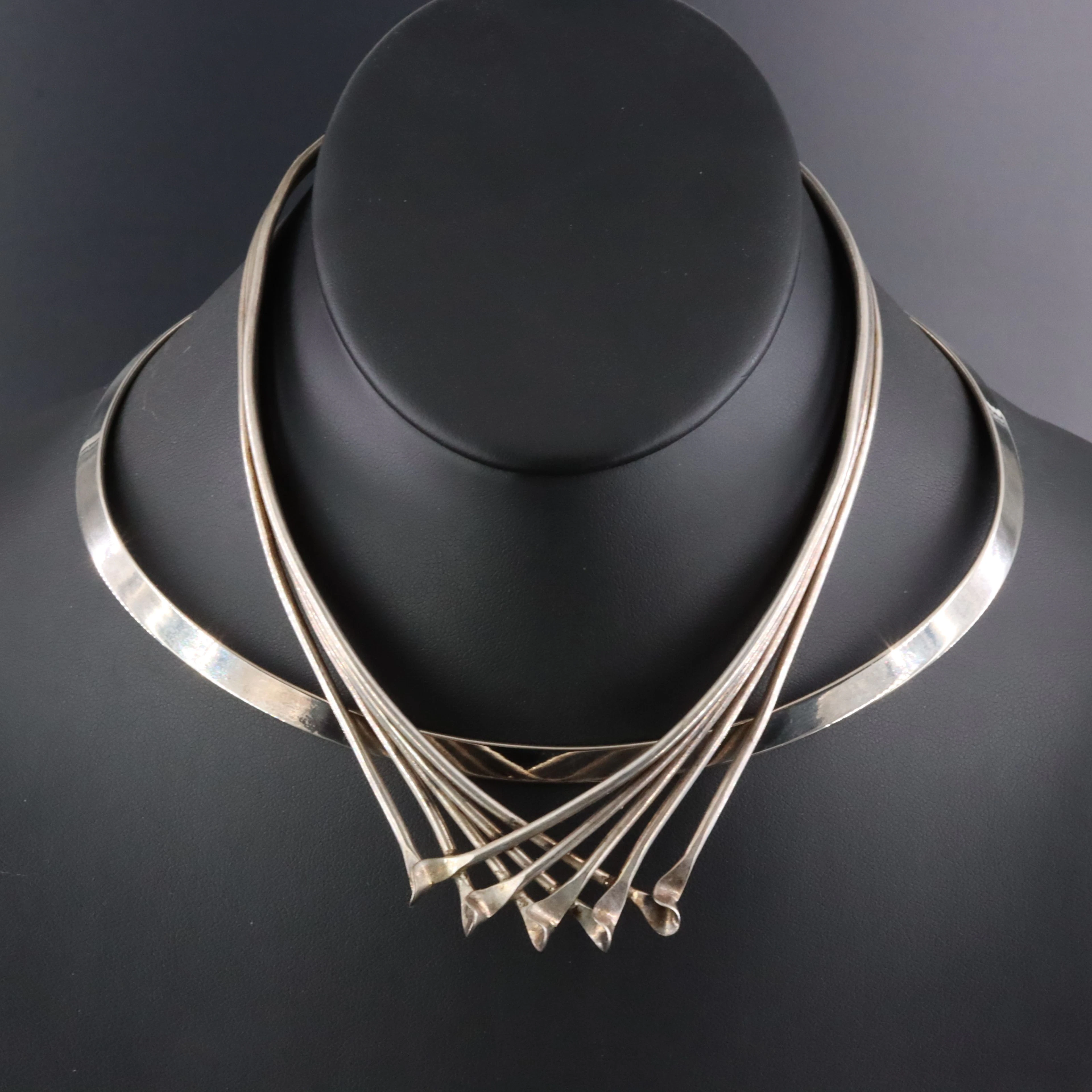 Wire Collar Necklaces