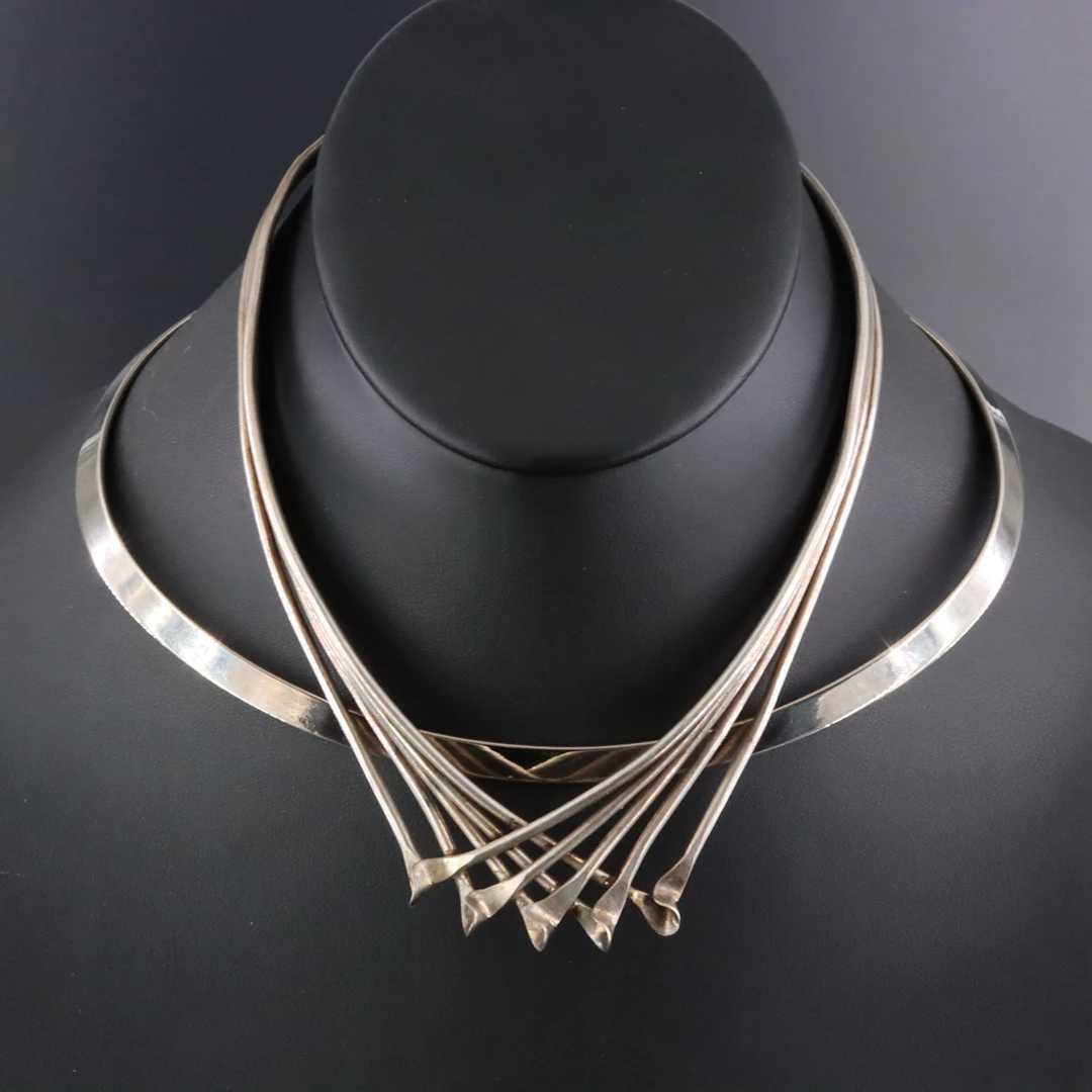 Wire Collar Necklaces