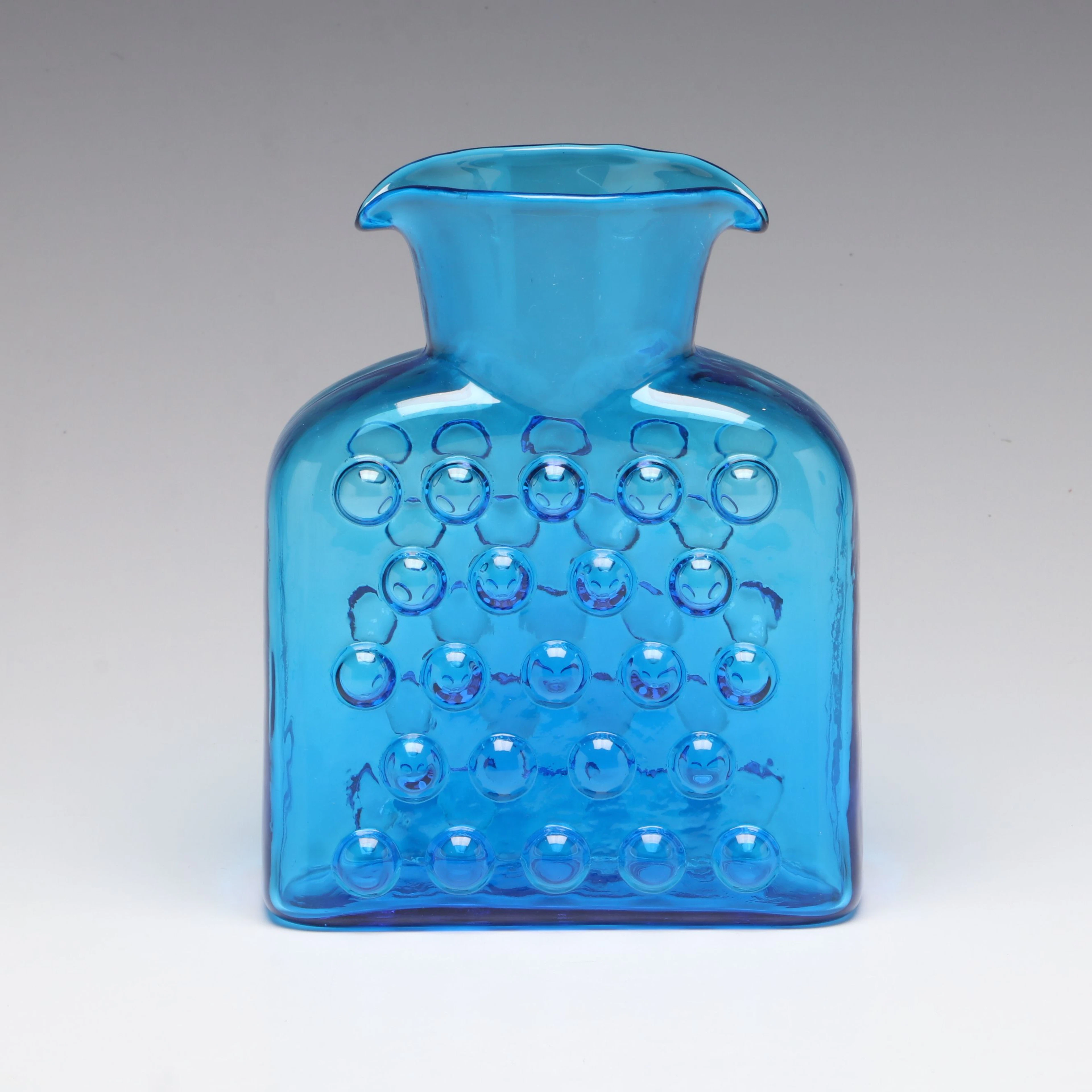 Blenko Art Glass Bubble Vase