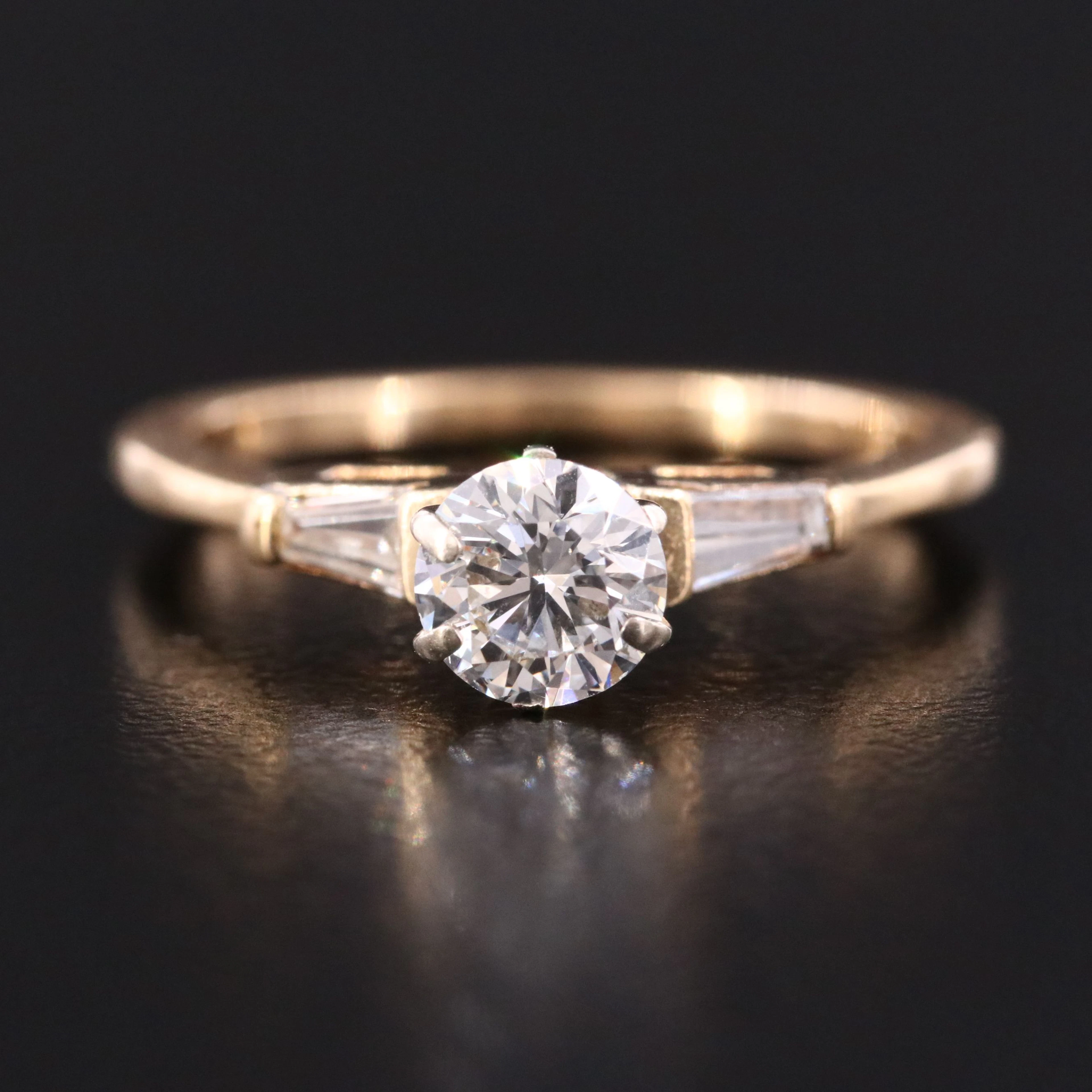 14K 0.65 CTW Diamond Ring