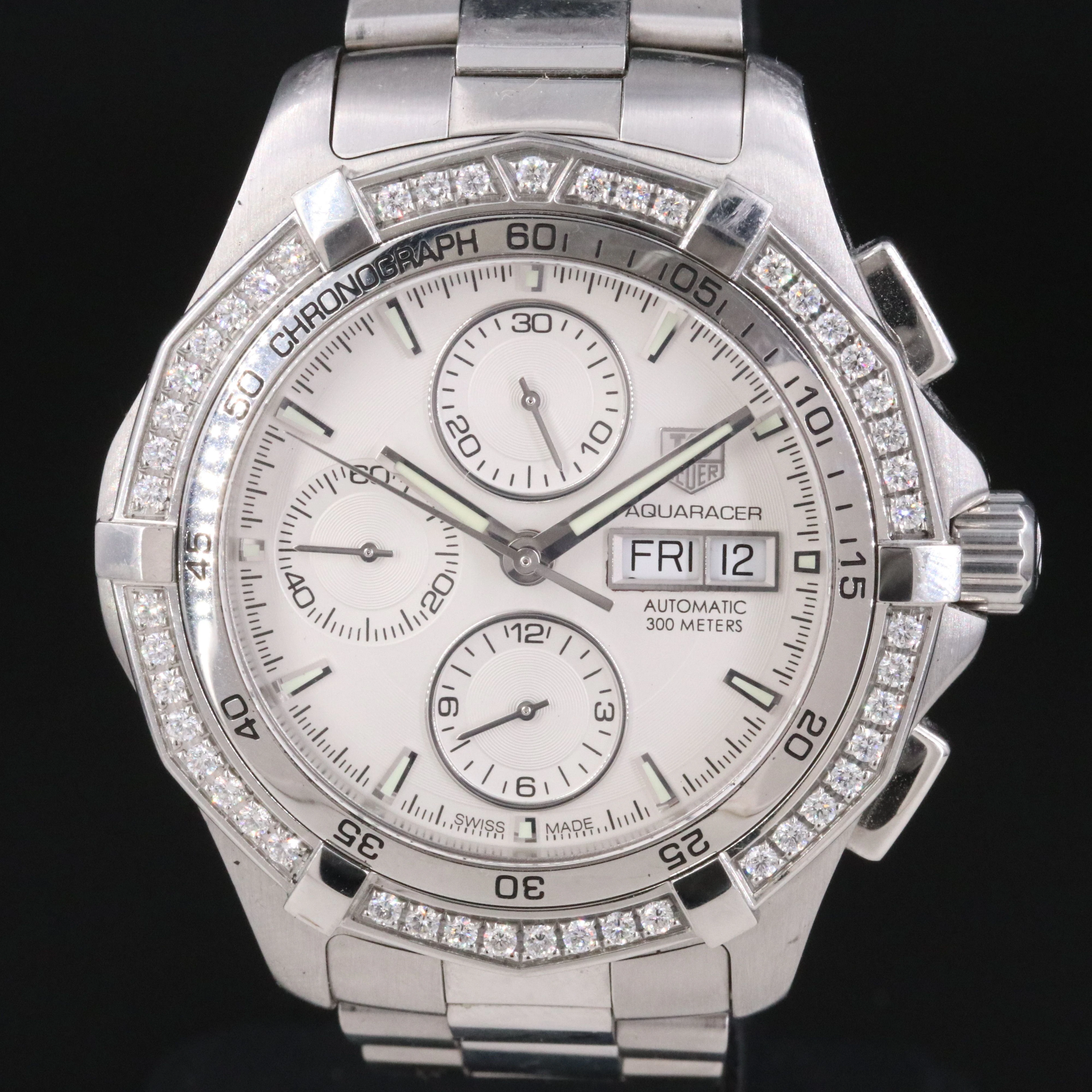 TAG Heuer Aquaracer Day-Date Chronograph Watch CAF2015
