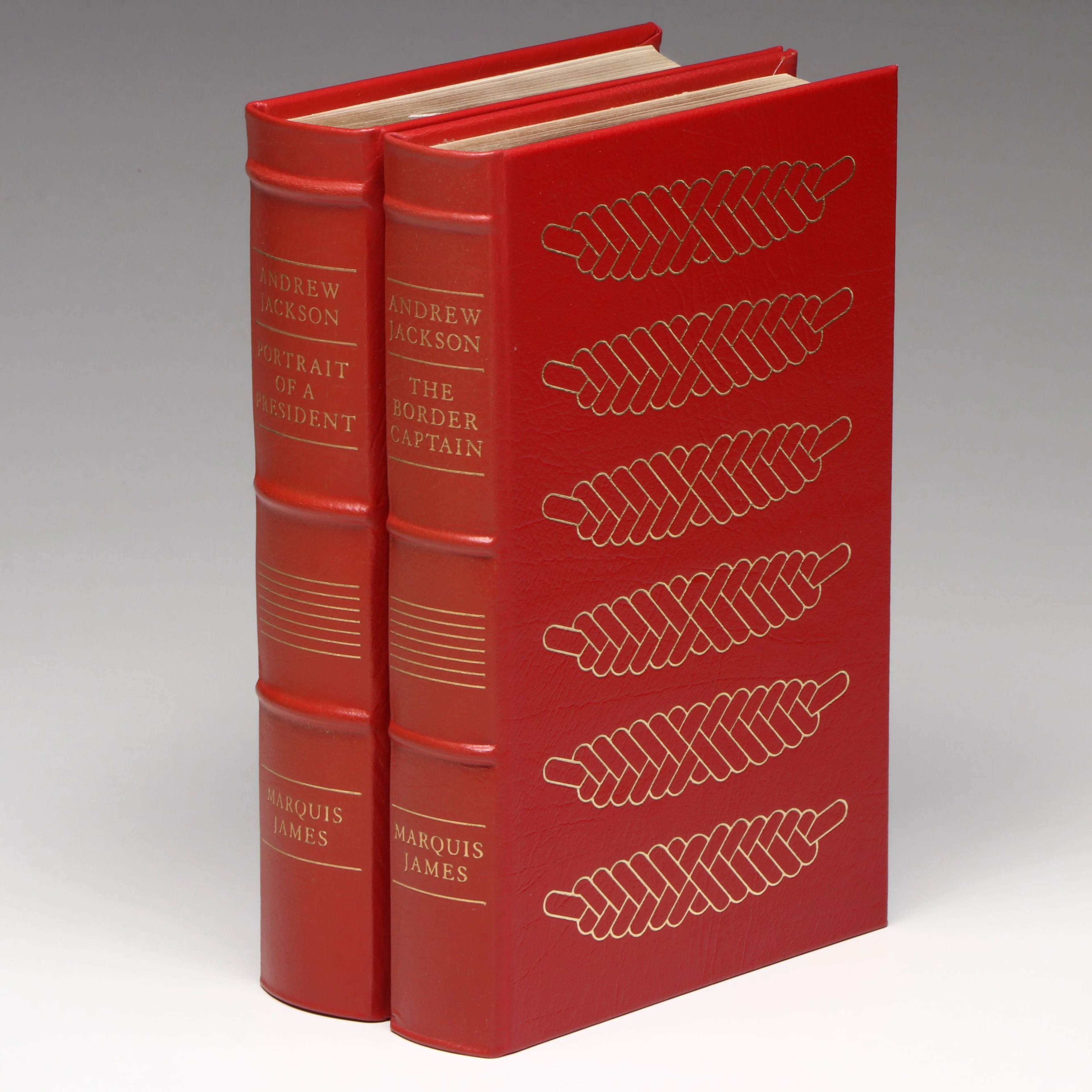 Easton Press "Andrew Jackson" Two-Volume Set by Marquis James