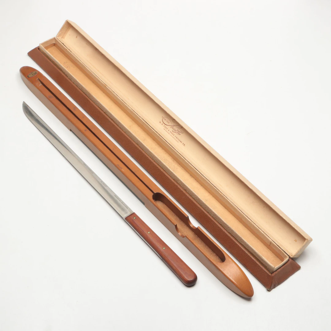 W.R. Case & Sons Stainless Steel Carving Knife, Mid to Late 20th Century