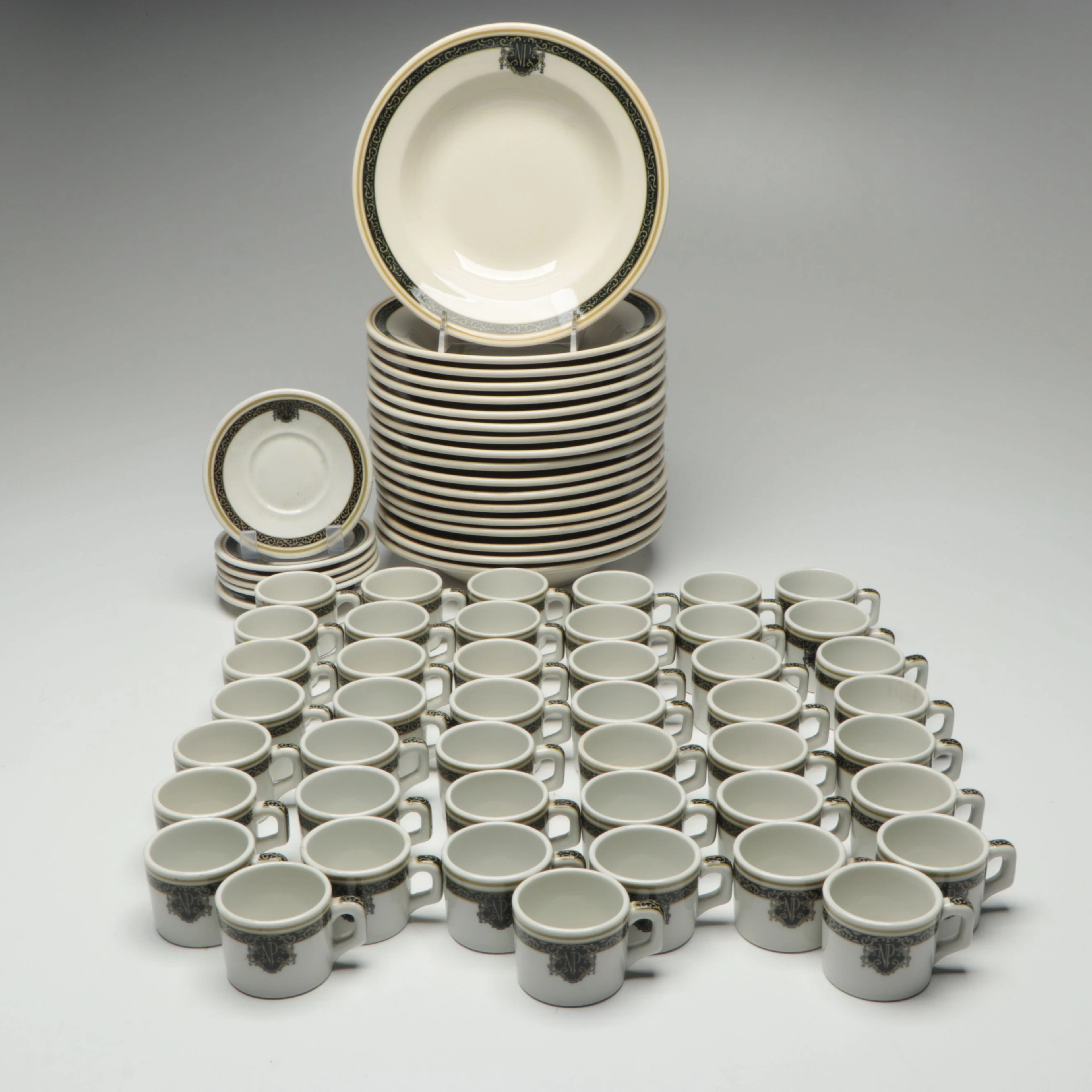Shenango and Scammell Netherland Plaza Dinnerware, Early to Mid-20th Century