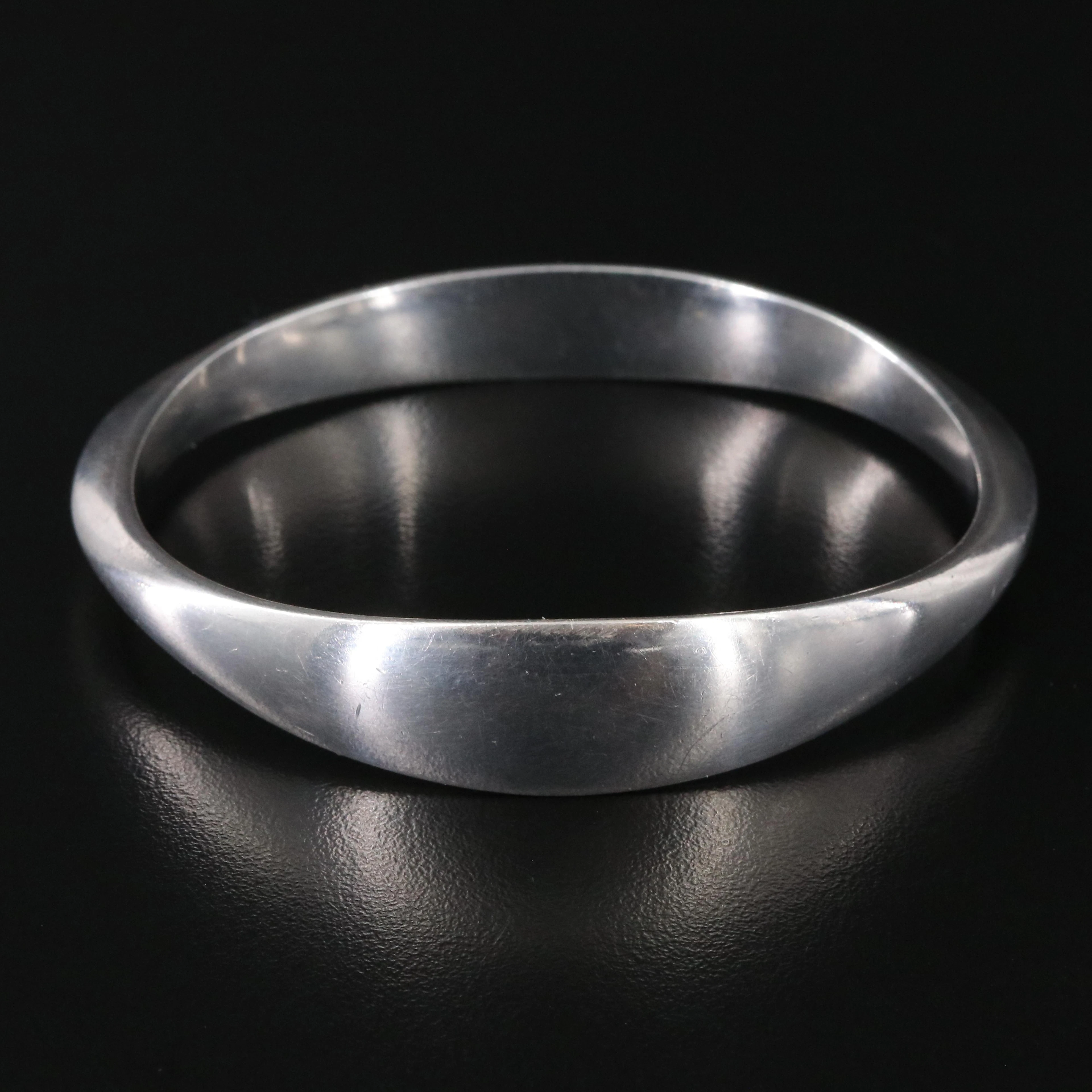 Bjørn Sigurd Østern for David Andersen Sterling Chunky Bangle Bracelet