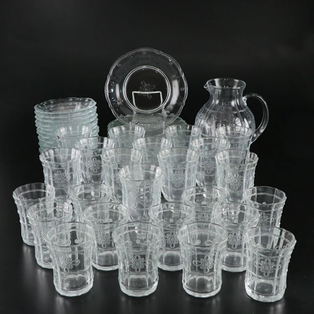 Juliska "Colette" Dessert Plates, Bowls, Pitcher, and More
