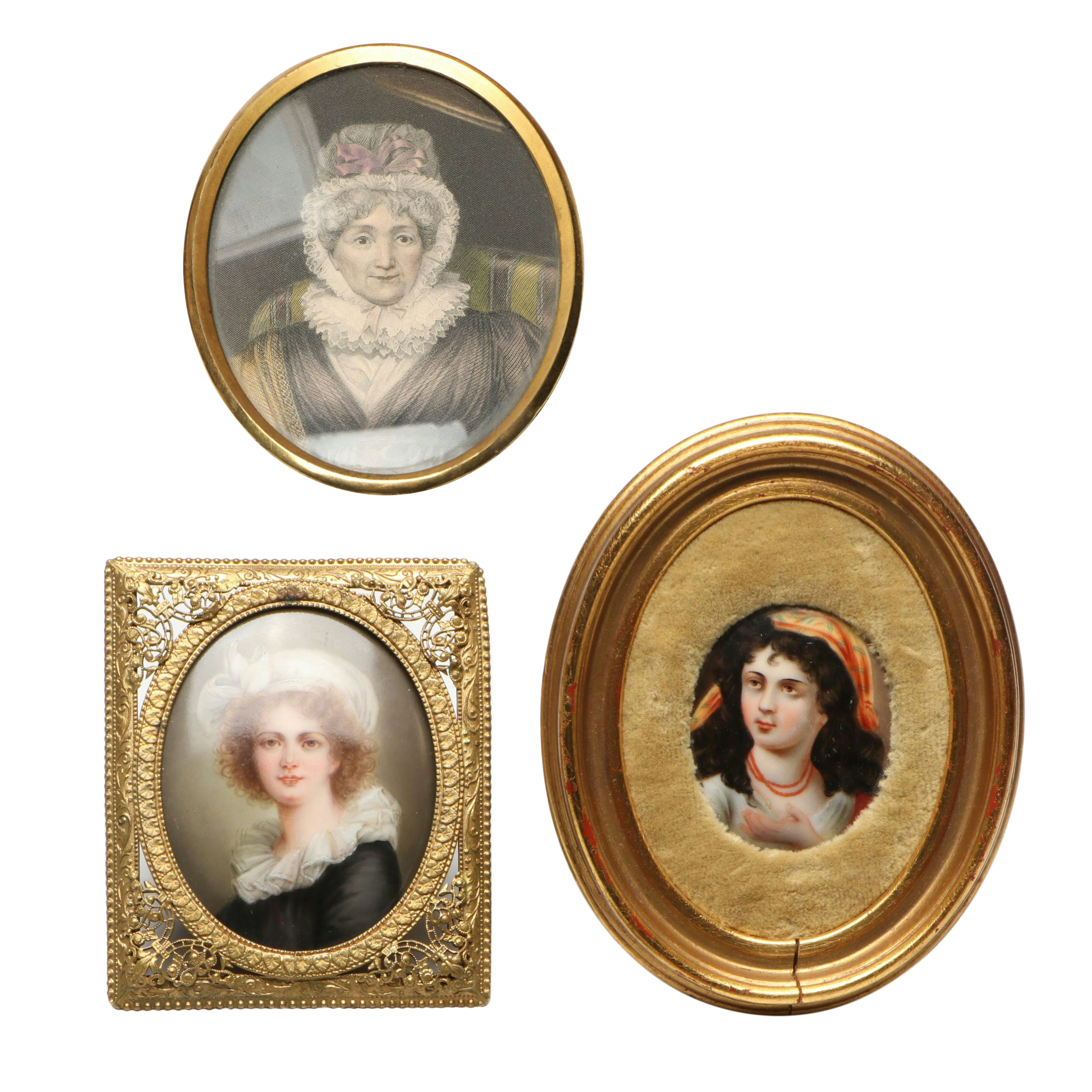 Small Self-Portrait After Elisabeth Louise Vigée Le Brun, and More