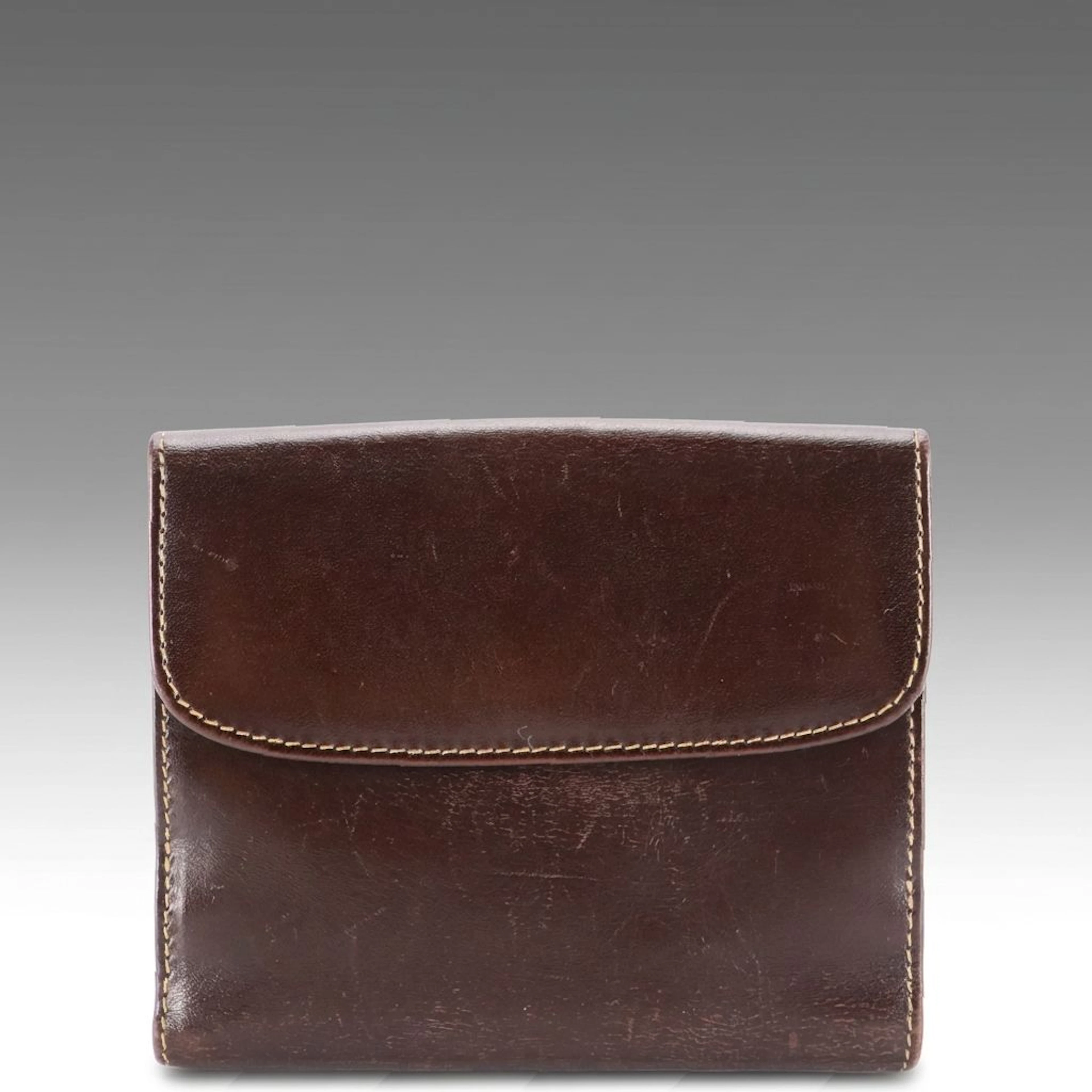 Fendi Bifold Wallet in Brown Leather