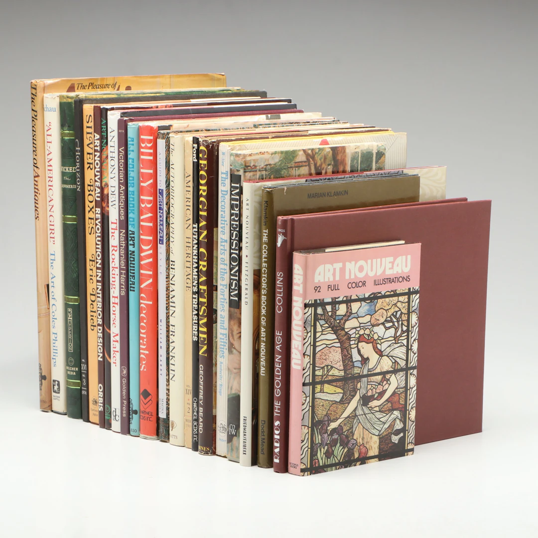 "Victorian Antiques", "Art Nouveau", "All-American Girl" and More Books