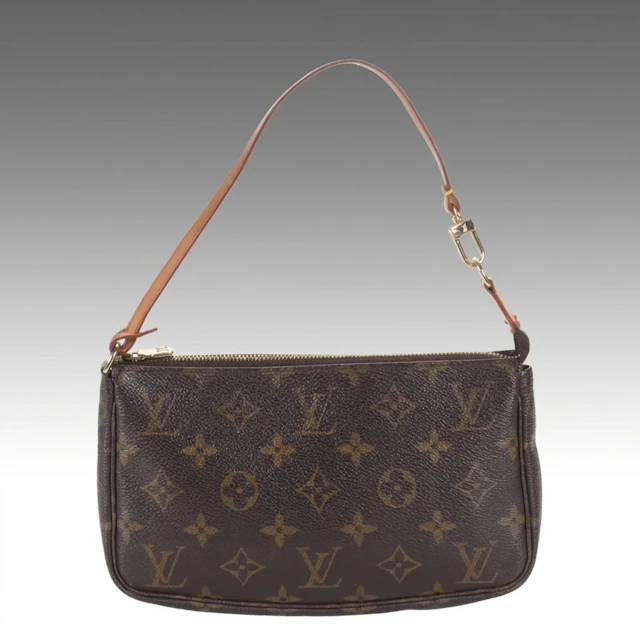 Louis Vuitton Pochette Accessoires Bag in Monogram Canvas and Leather