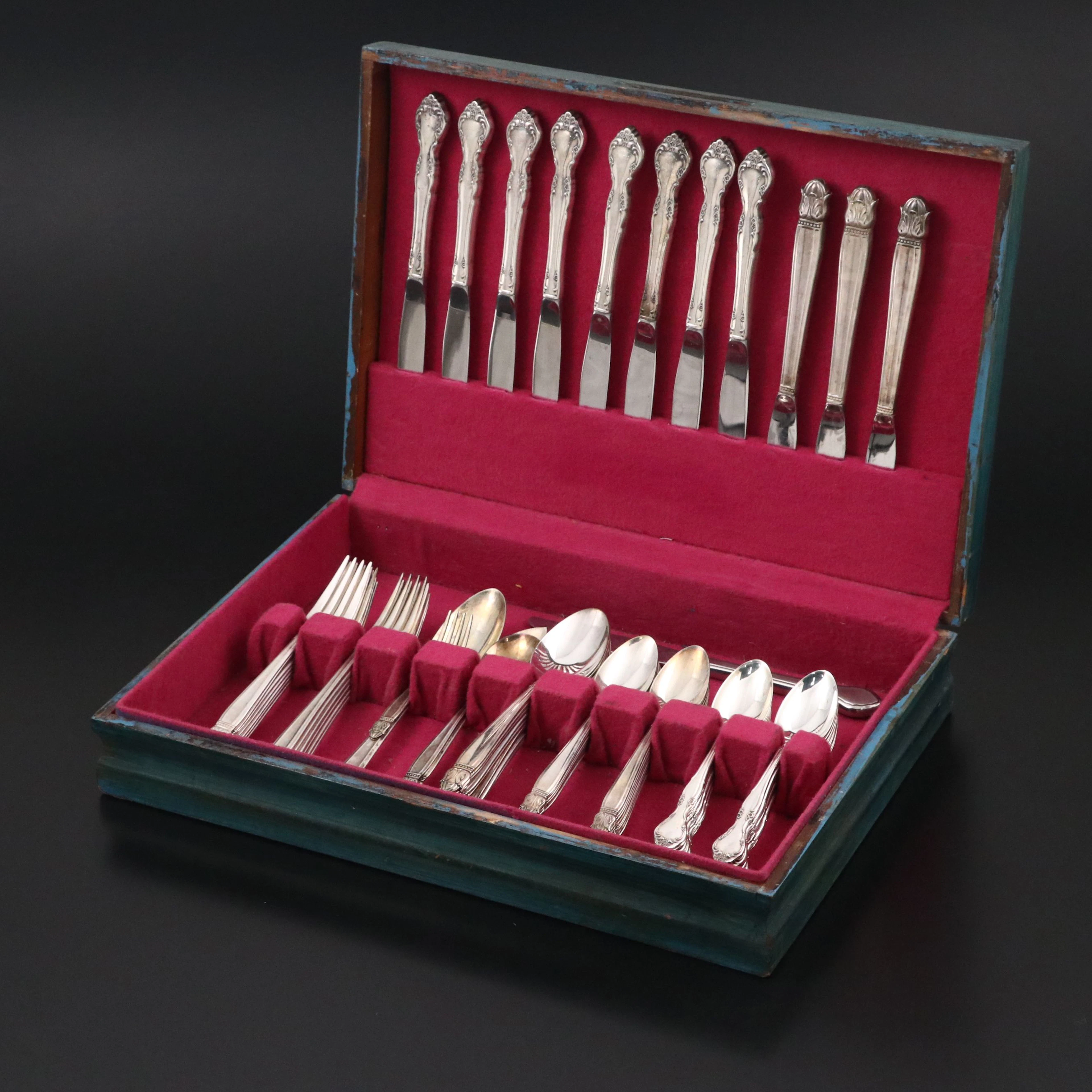 Holmes & Edwards "Danish Princess" and Other Silver Plate Flatware