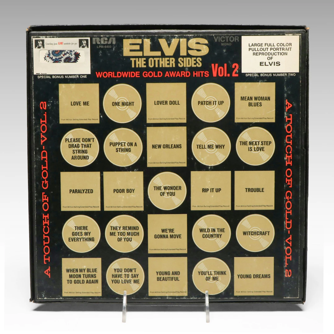 Elvis Presley "The Other Sides" and "A Legendary Performance" Records