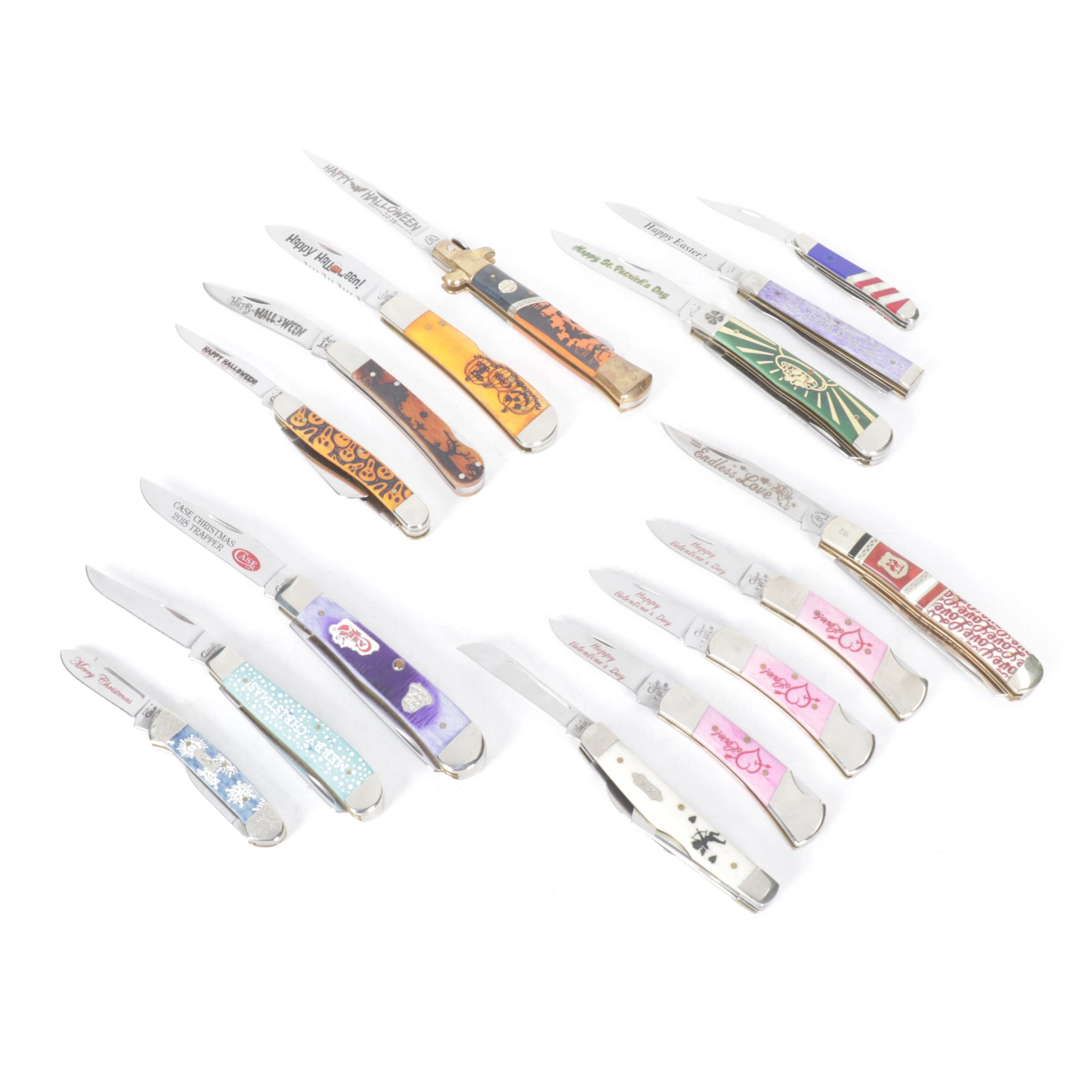 Christmas, Halloween & Other Holiday Folding Knife Collections