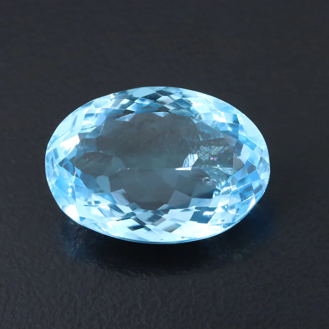 Loose 23.23 CT Swiss Blue Topaz