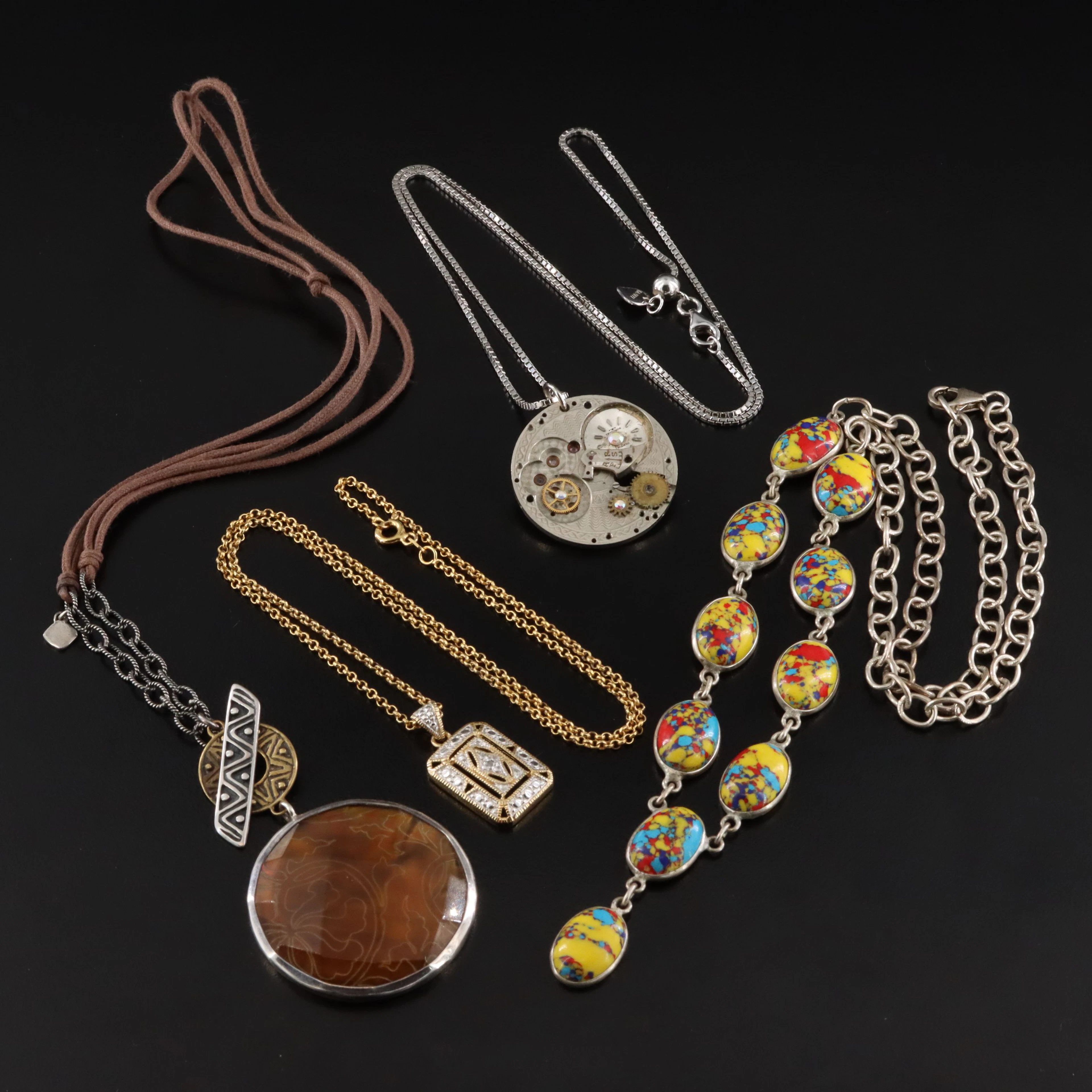 Silpada, Sterling and Mother-of-Pearl Featured in Necklace Collection